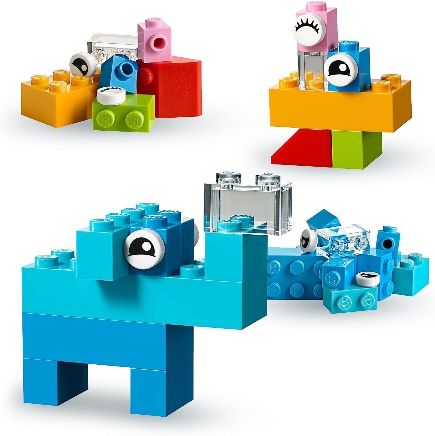 LEGO Classic Creative Suitcase 10713 - Portable Building Set for Kids Ages 4+ 8
