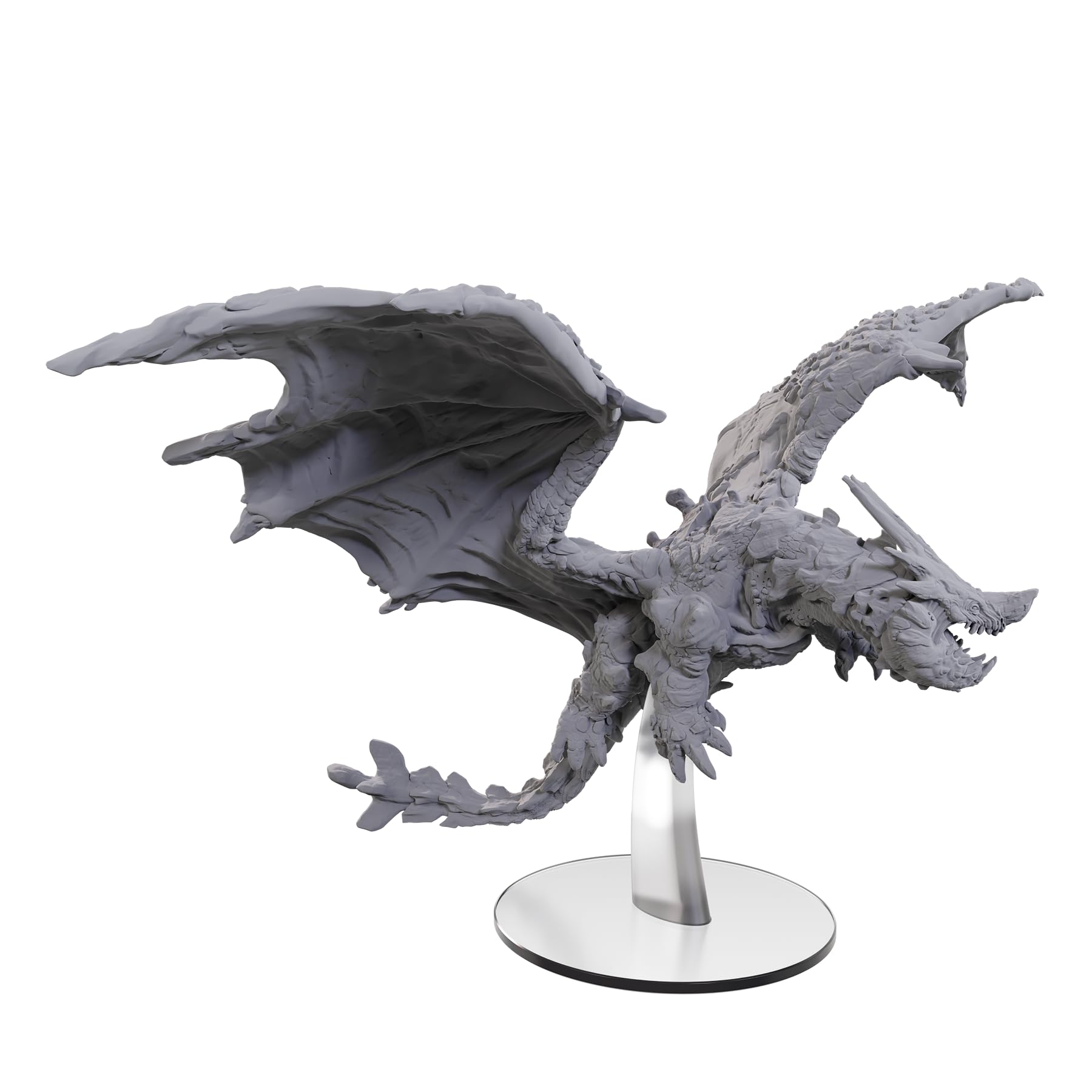 WizKids Pathfinder Battles Adult Adamantine Dragon Miniature | Plastic | Huge Size 2