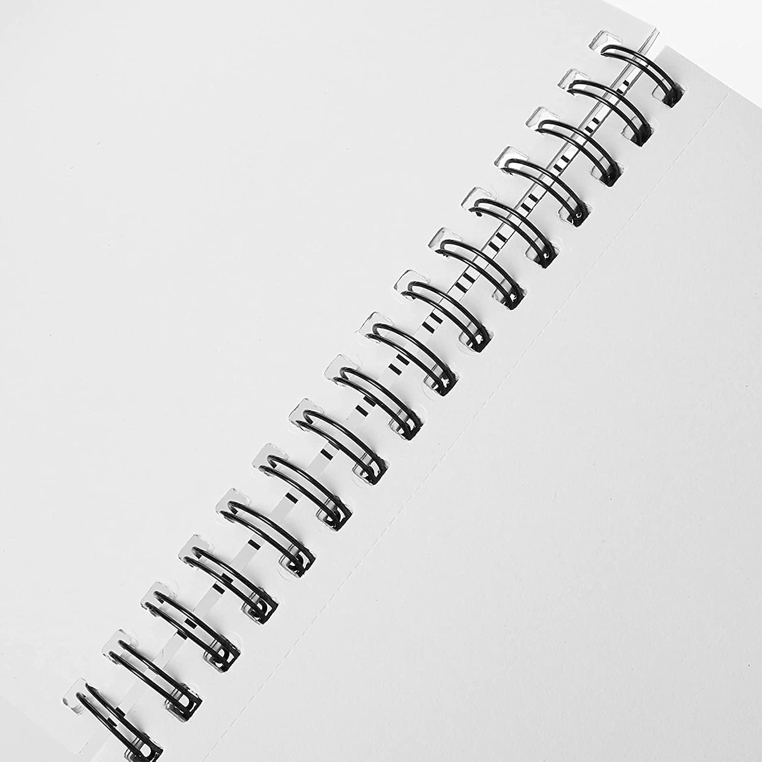 EasyNote A4 Artists Sketch Pad - 170gsm Cartridge Paper, 40 Sheets Spiral Bound 5