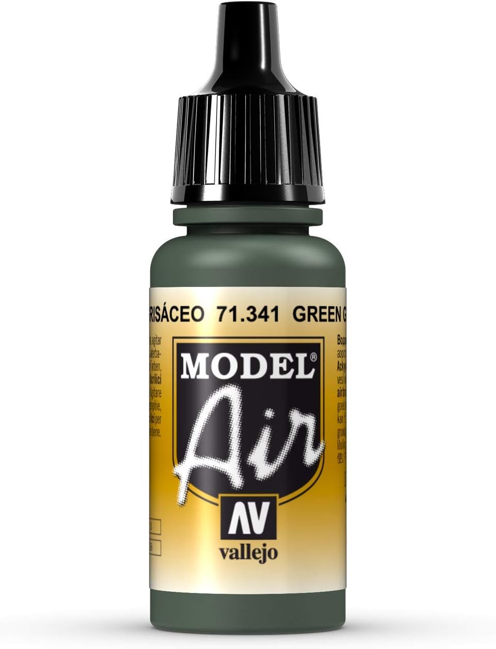 Vallejo Model Air Green Grey Paint (VAL71341)