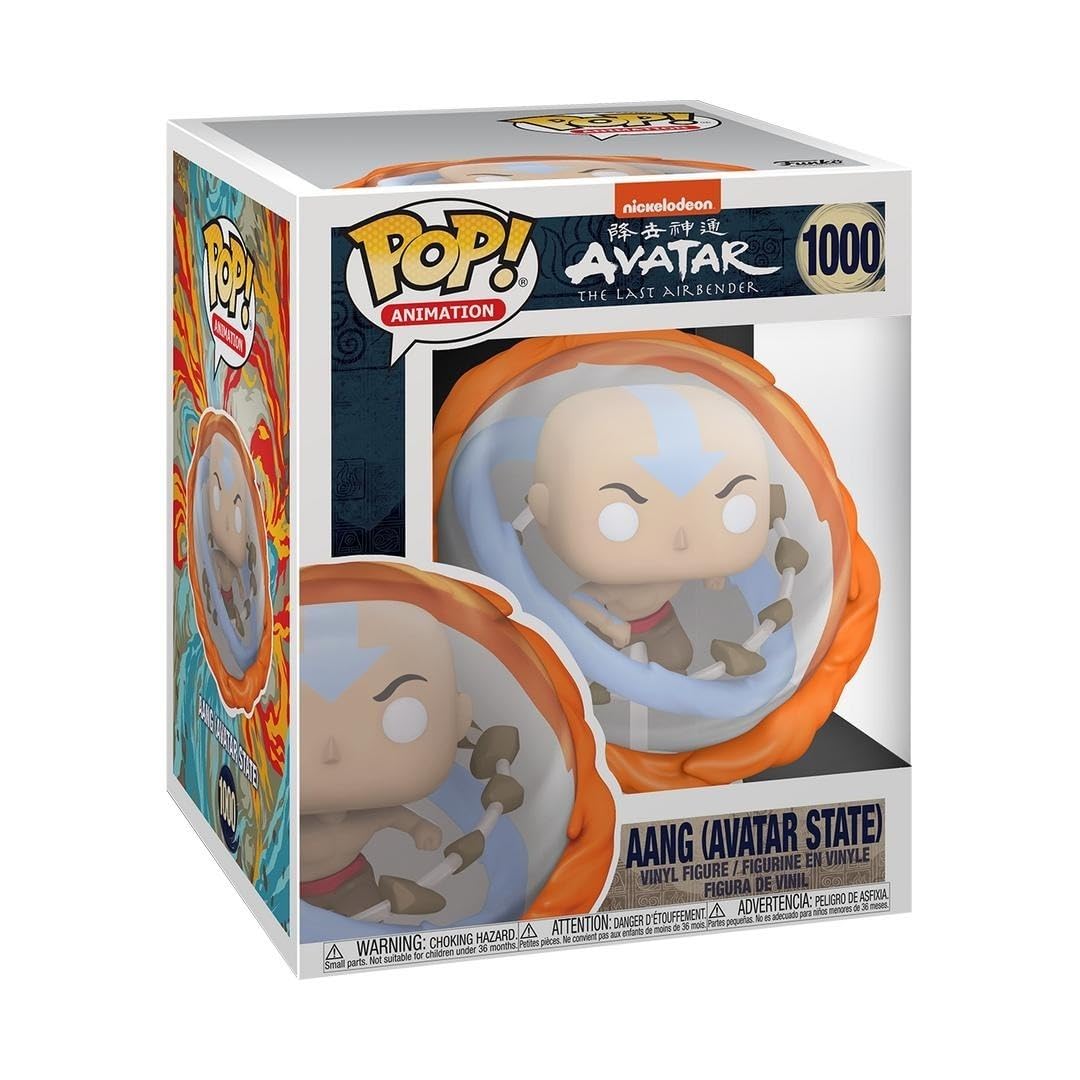 Funko POP! Super Avatar - Aang All Elements Vinyl Figure | 3.75 in | Age 3+