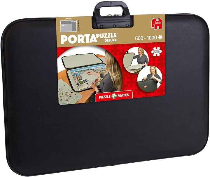 PortaPuzzle Deluxe - 1000-Piece Jigsaw Puzzle Storage & Transport Case for Puzzles up to 73x51 cm