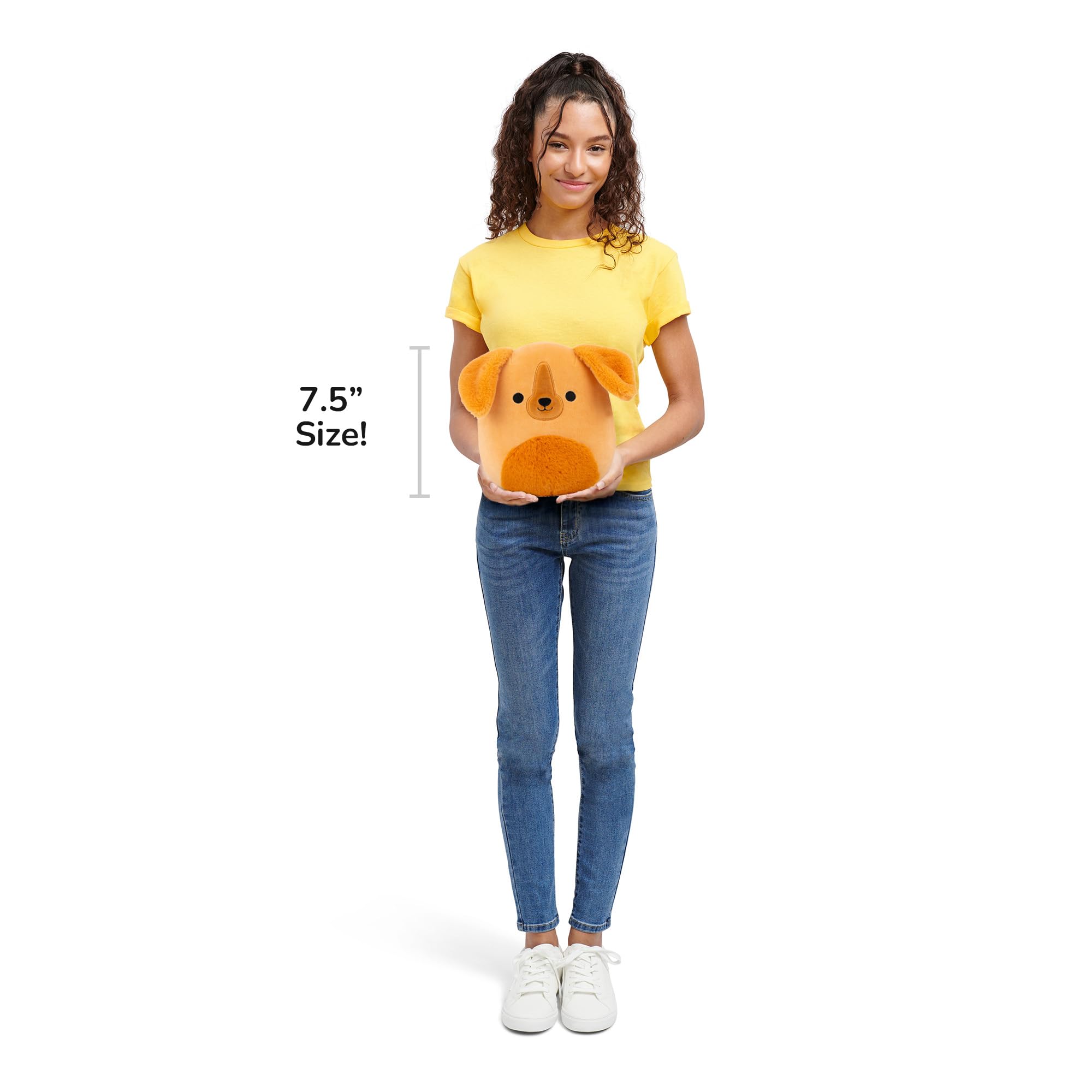 Squishmallows Original 7.5-Inch Finley the Brown Irish Setter - Soft Plush Toy for Kids 3+ 2