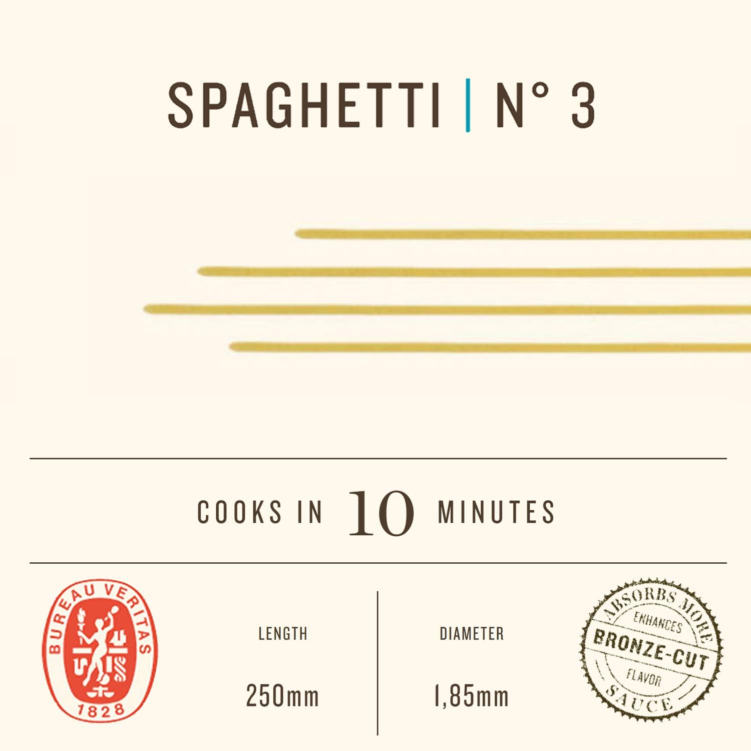 Rummo Gluten Free Spaghetti Pasta No.3, 340g 2