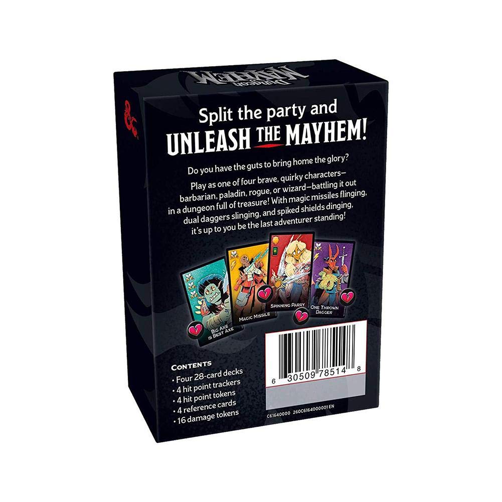 Dungeons & Dragons Dungeon Mayhem Card Game | 2-4 Players | Ages 8+ 5