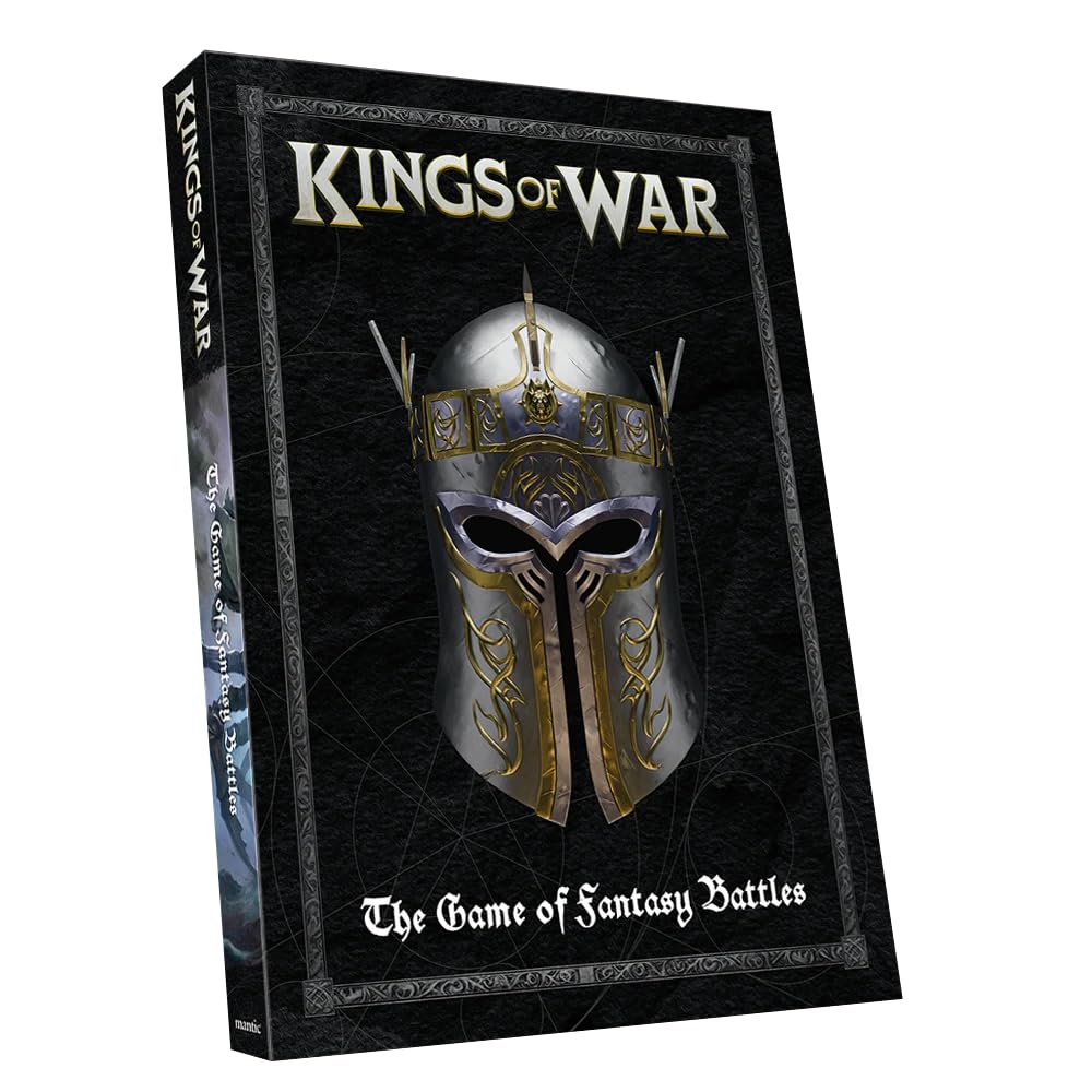 Mantic Kings of War 4th Edition Rulebook | Fantasy Battle Game | 16 Factions | Hardback