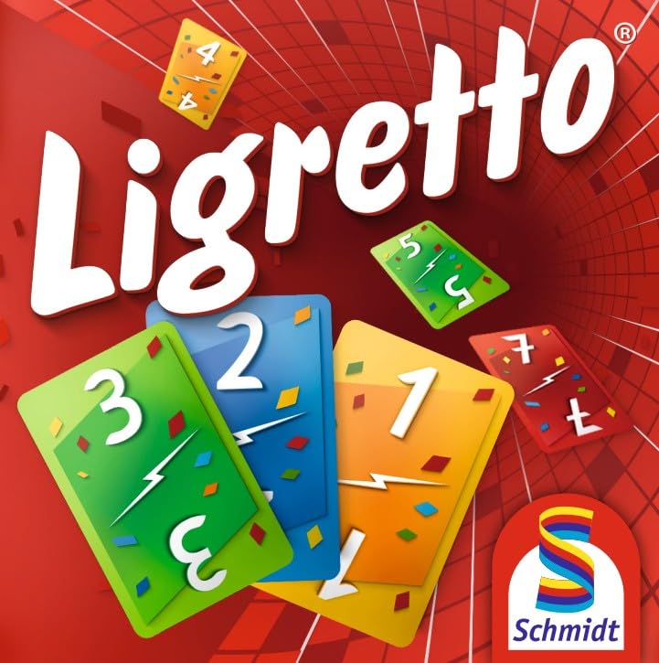Schmidt Ligretto Red Card Game | Ages 8+ | 2-4 Players | 15 Min Playtime