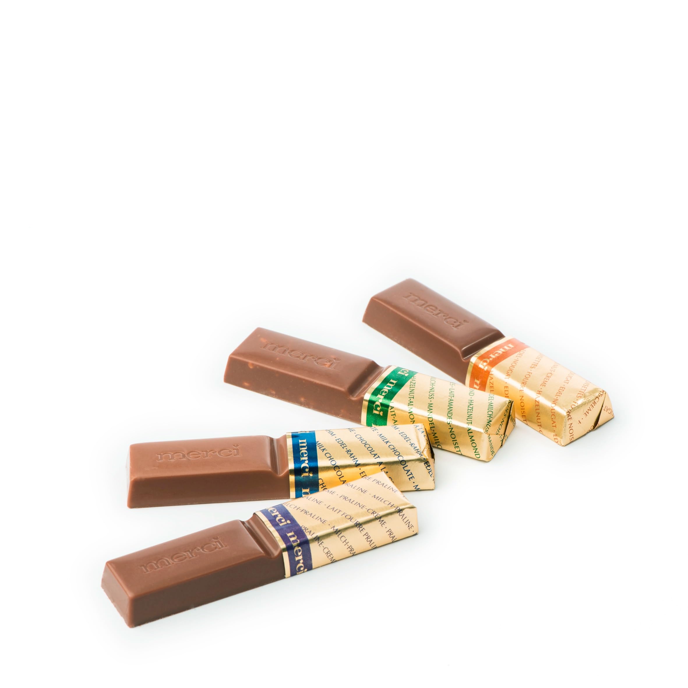 Merci Finest Milk & Dark Chocolate Box - 8 Varieties, Gluten-Free, Individually Wrapped 4