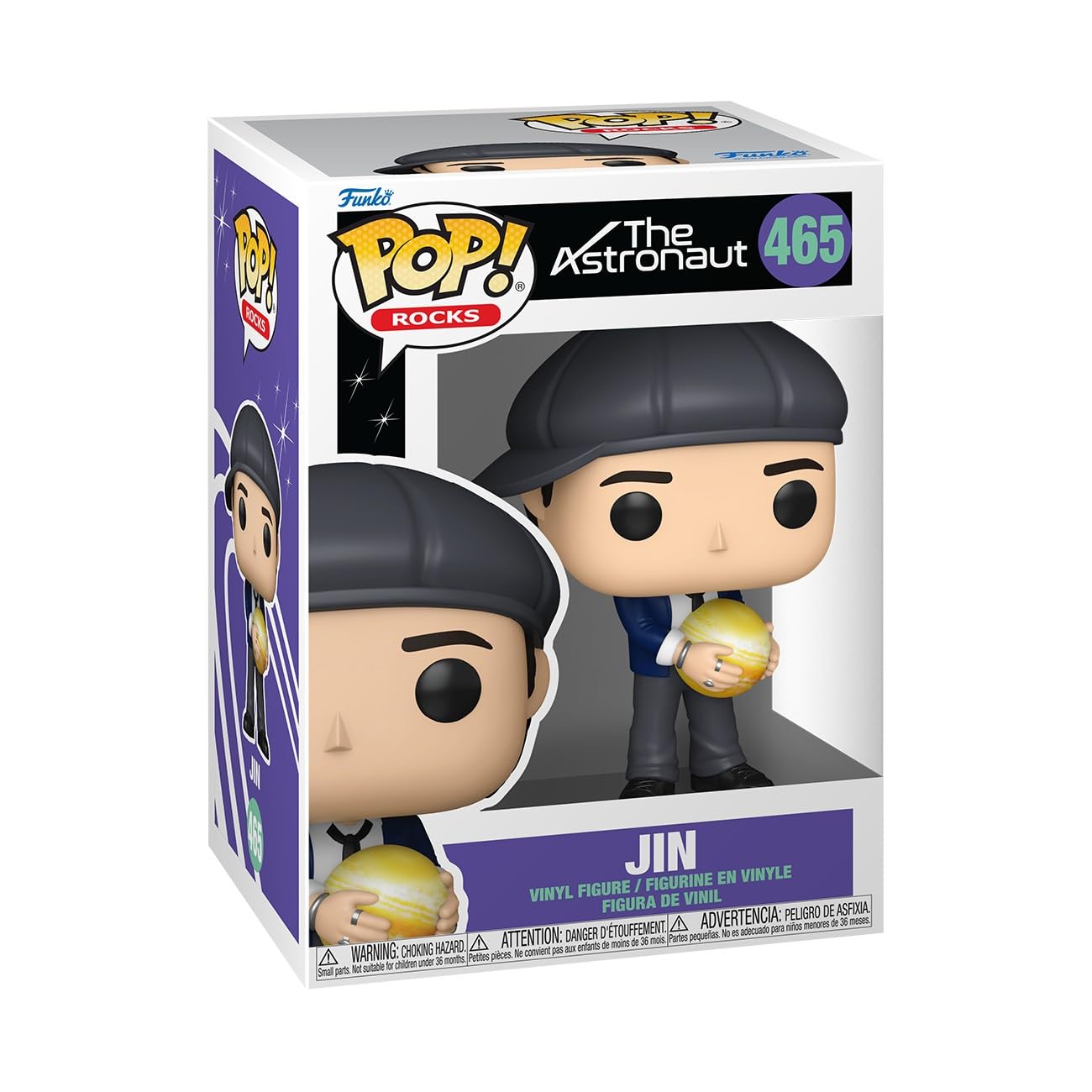 Funko Pop! Rocks: Jin (Astronaut) - BTS Vinyl Figure Collectible