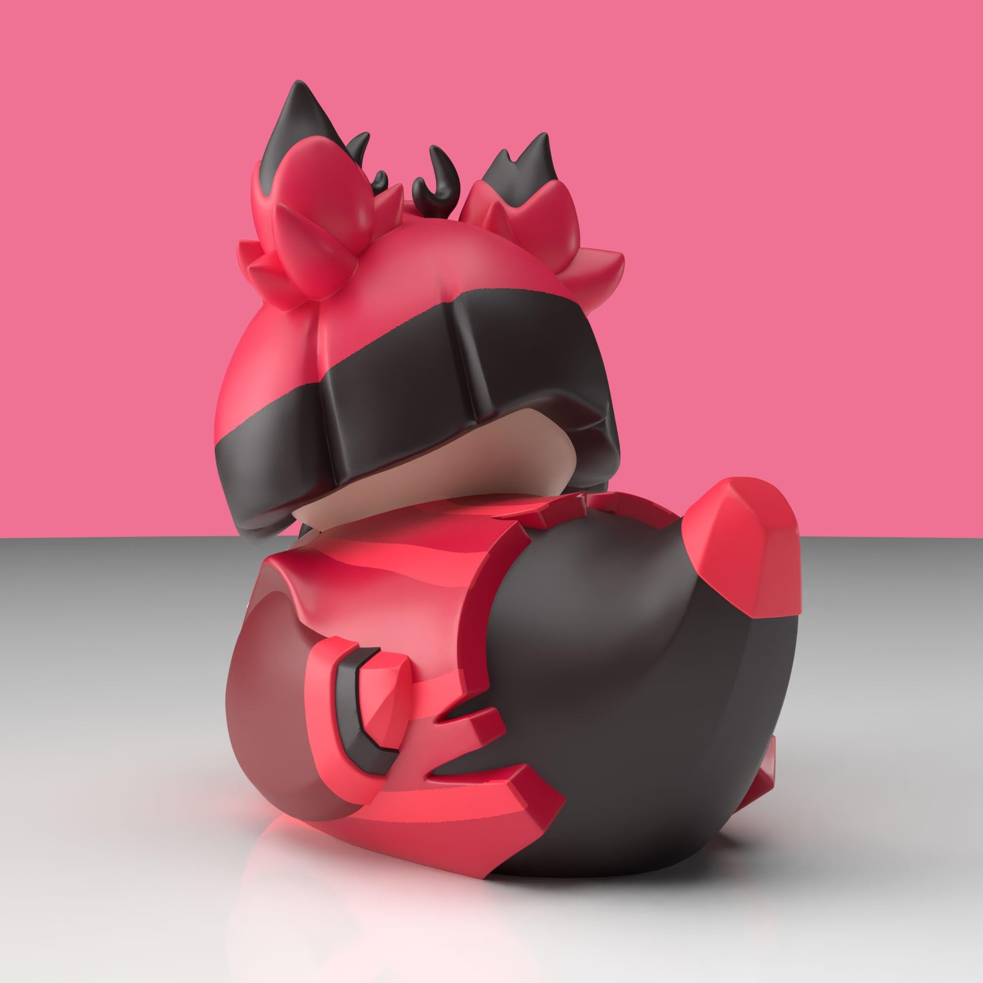 TUBBZ First Edition: Hazbin Hotel - Alastor Cosplaying Rubber Duck Vinyl Figure 3