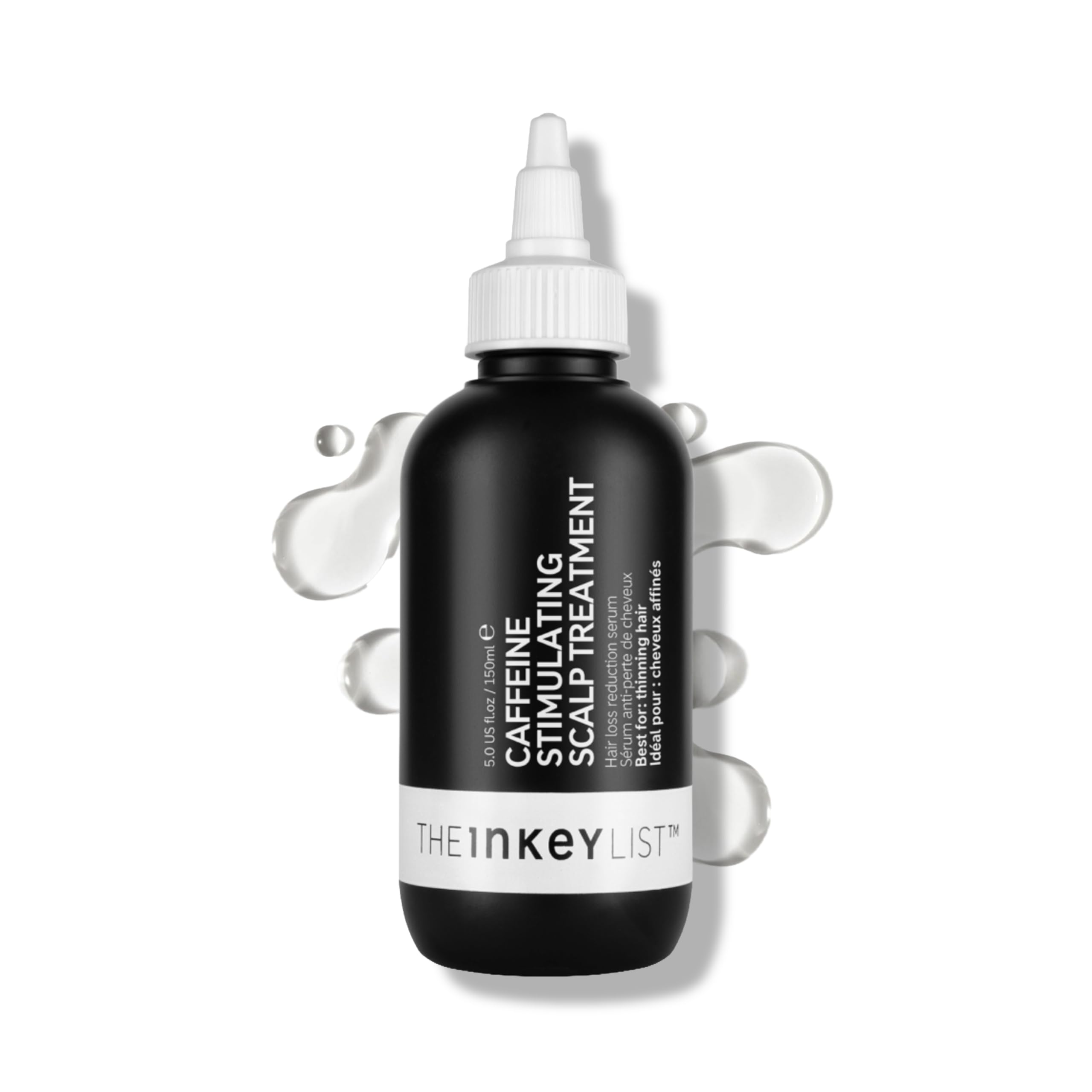 The INKEY List 1% Caffeine Stimulating Scalp Serum - Reduces Hair Loss, Improves Thickness | 150ml