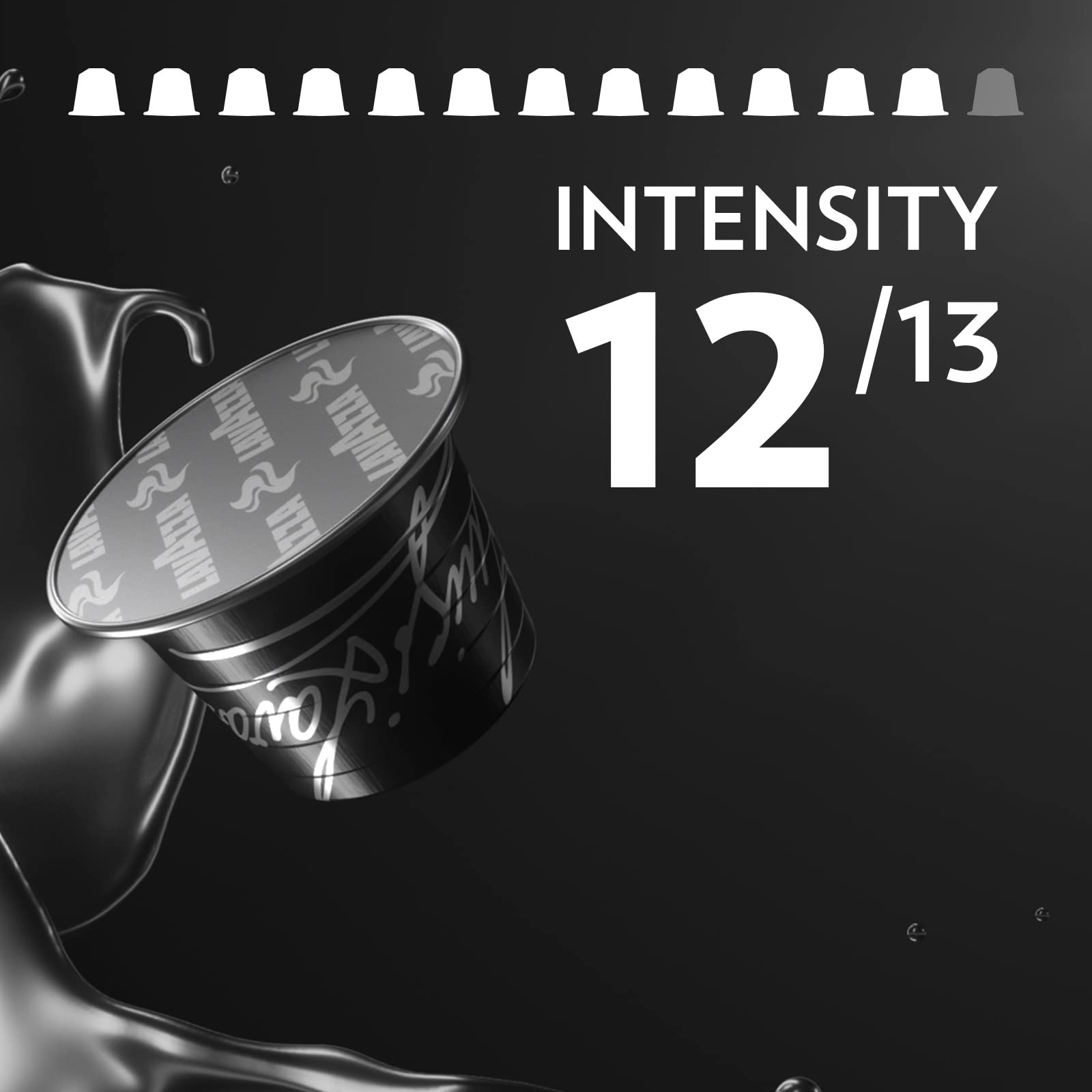 Lavazza Espresso Maestro Ristretto Coffee Capsules - Intensity 12/13 | 30 Count Aluminium Pods 4