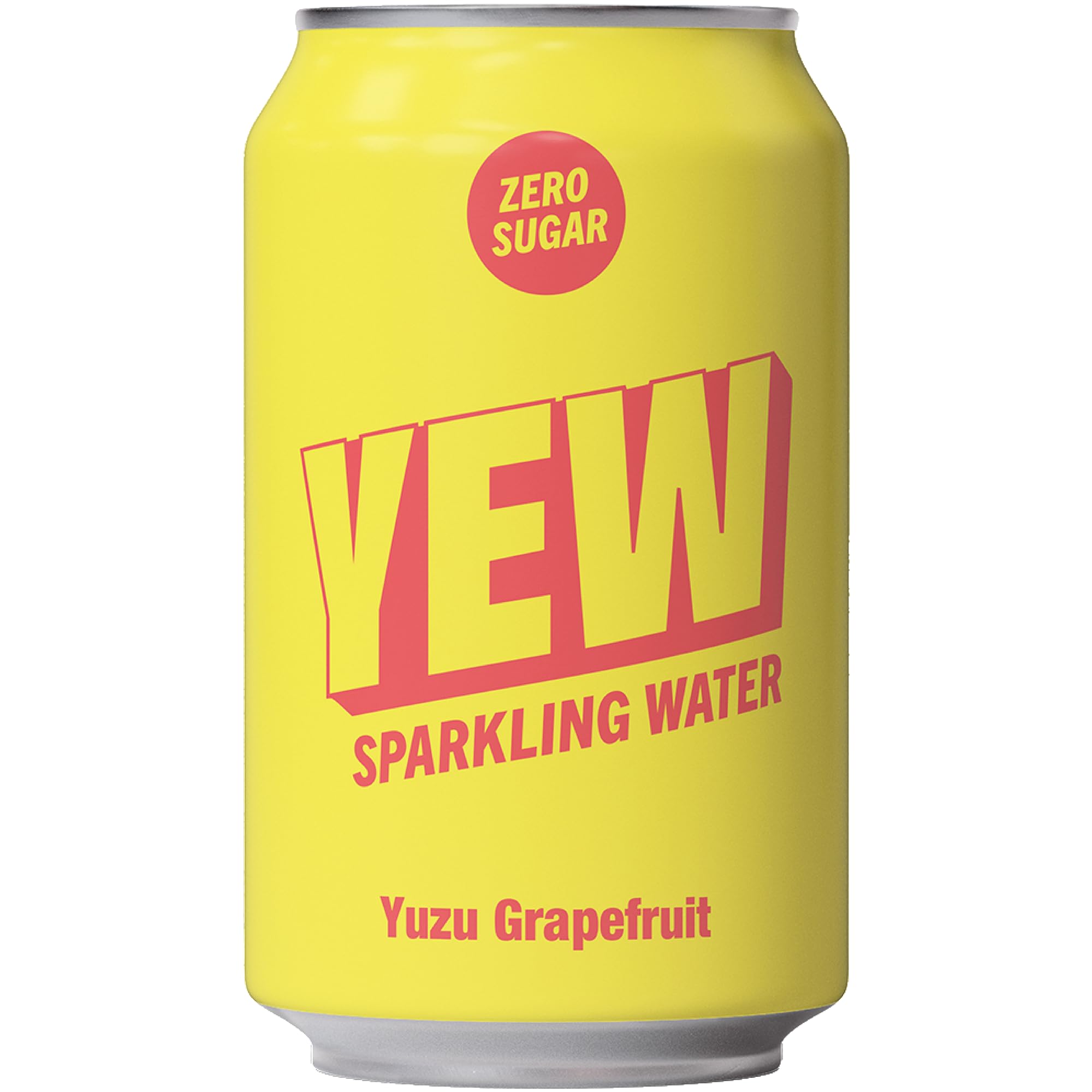 YEW Yuzu Grapefruit Sparkling Water - Zero Sugar, Zero Calories, 330ml Can 1