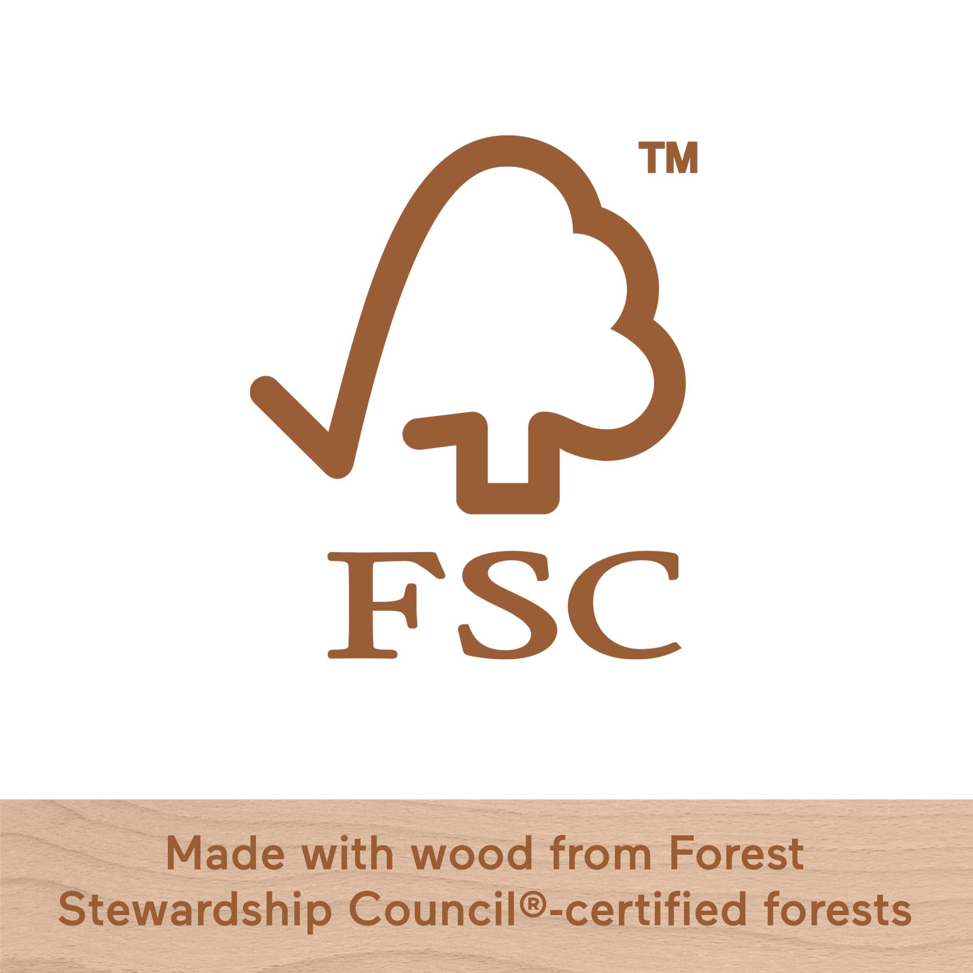 Fisher-Price Wooden Balance Tree Toy - Stacking & Balancing Play for Kids 3+