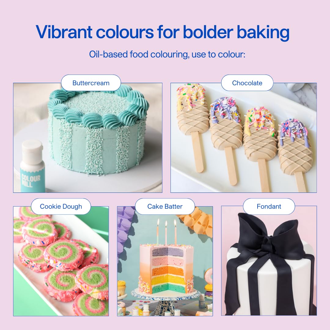 Colour Mill Oil Blend Food Colouring - Candy, 20ml 3