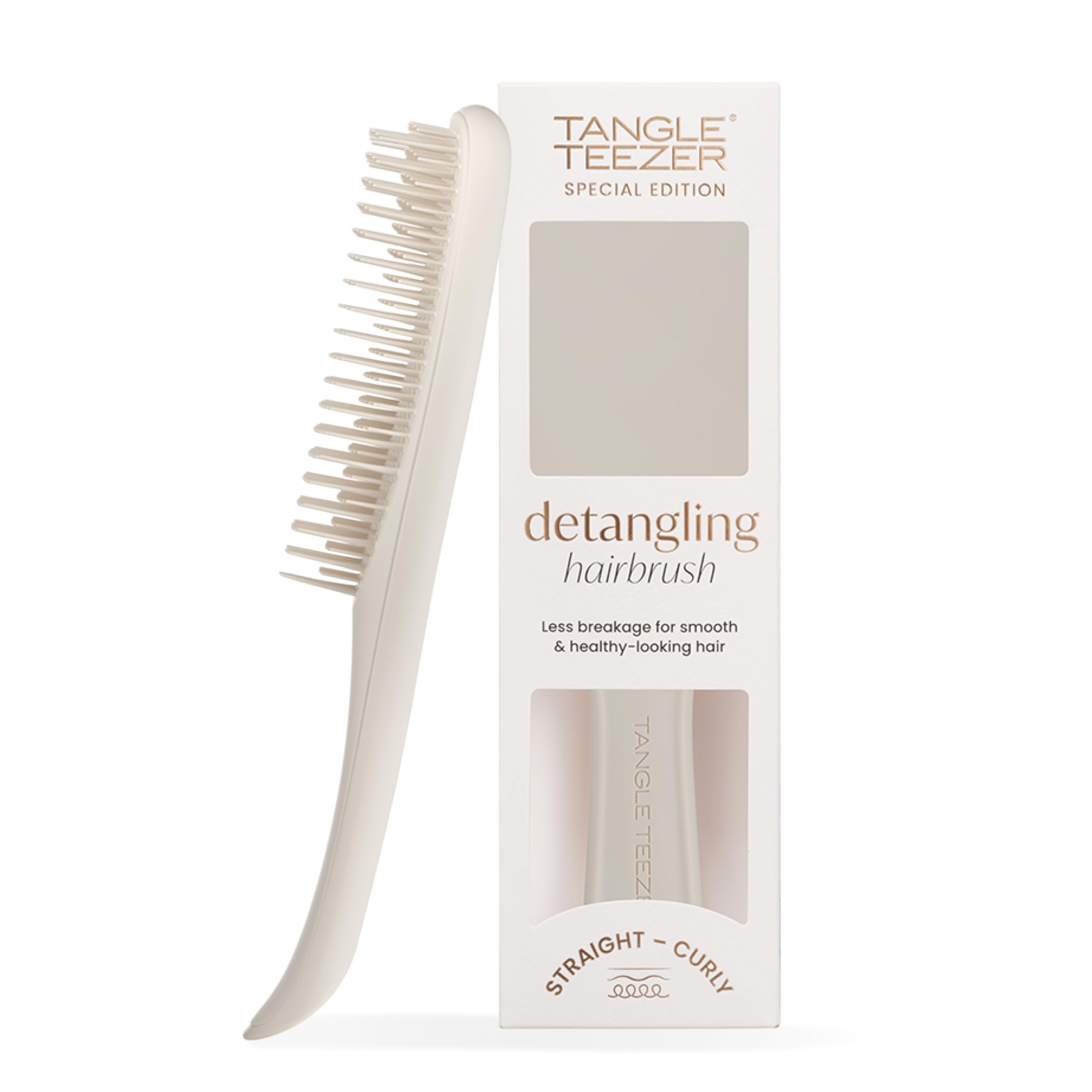 Tangle Teezer Ultimate Detangler Hairbrush - Detangles Wet & Dry Hair, Minimizes Breakage, For All Hair Types | Pumice Gray