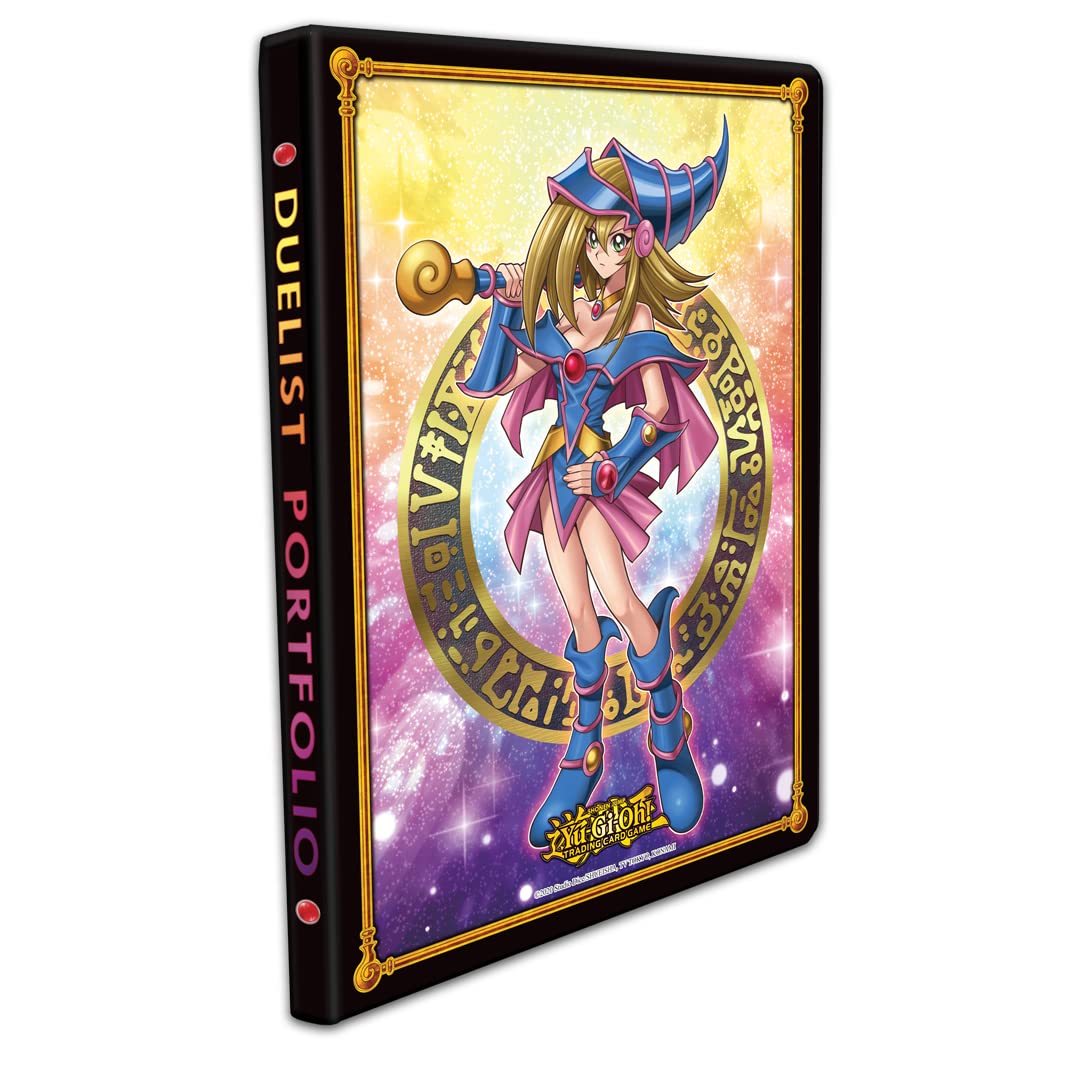 Yu-Gi-Oh! Dark Magician Girl 90-Pocket Duelist Portfolio | Side-Loading | Anti-Slip Storage