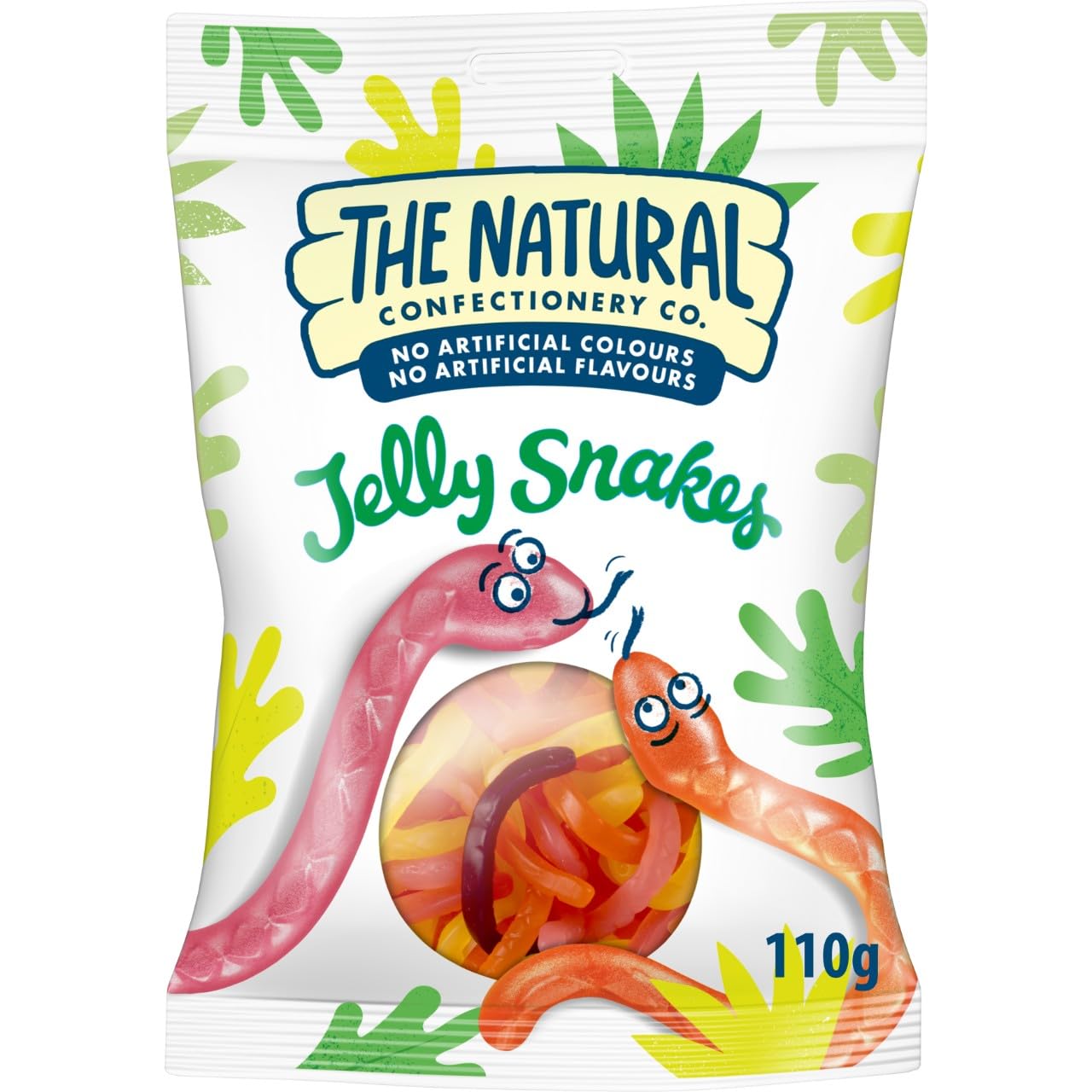 TNCC Jelly Snakes - Assorted Fruit Gummies | 110g Pack