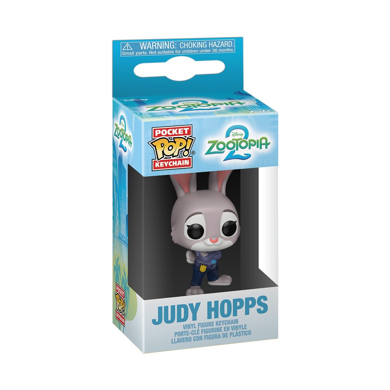 Funko Pop! Keychain: Zootopia 2 - Judy Hopps Vinyl Mini Figure