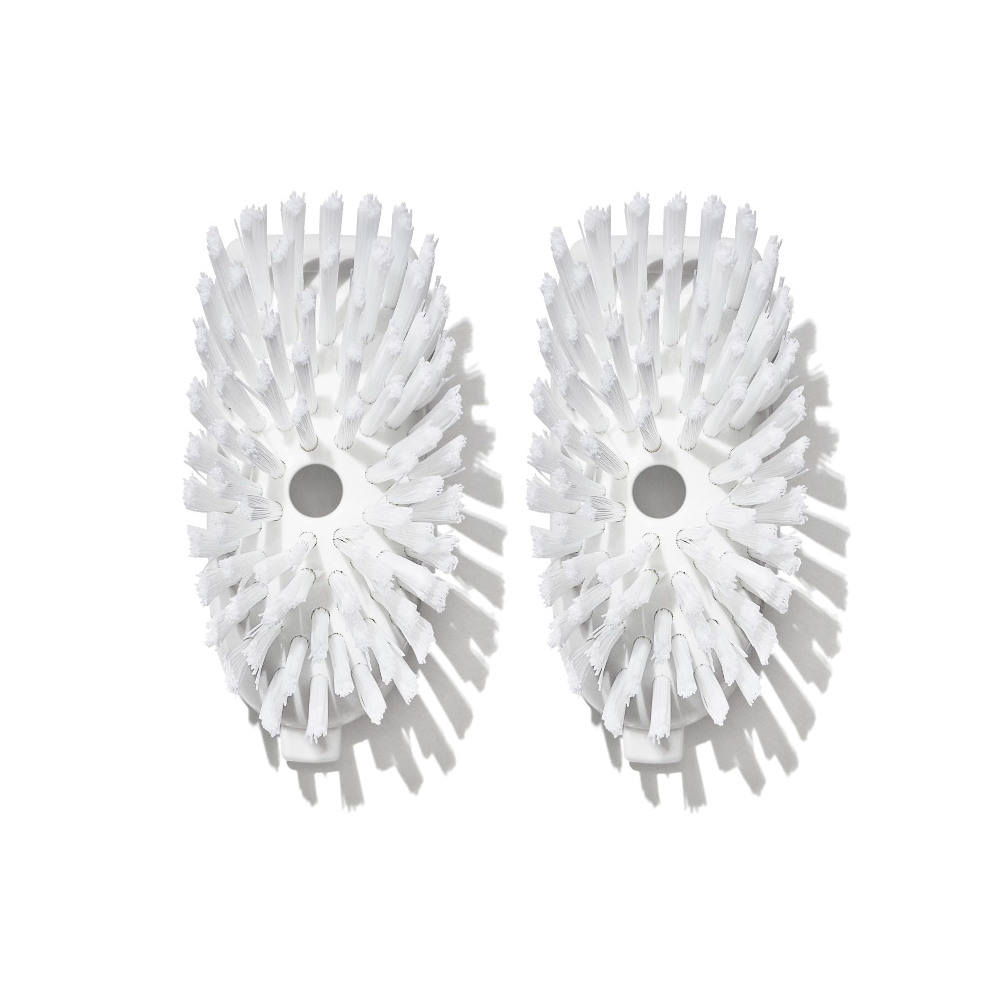 OXO Good Grips Soap Dispensing Dish Brush Refill Heads | Durable Nylon Bristles | Pack of 2