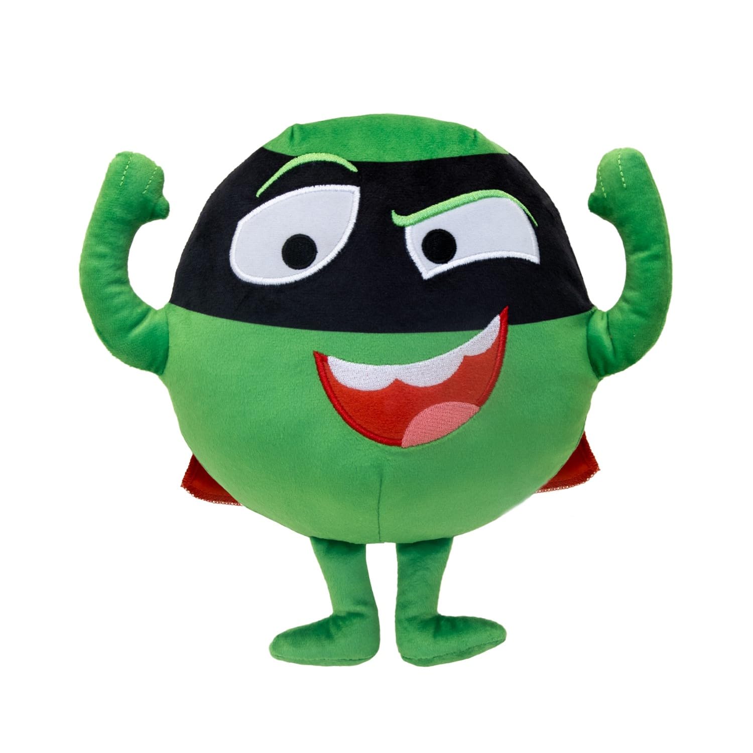 Talking Evil Pea Soft Toy - Interactive Plush from Supertato Books & CBeebies Series