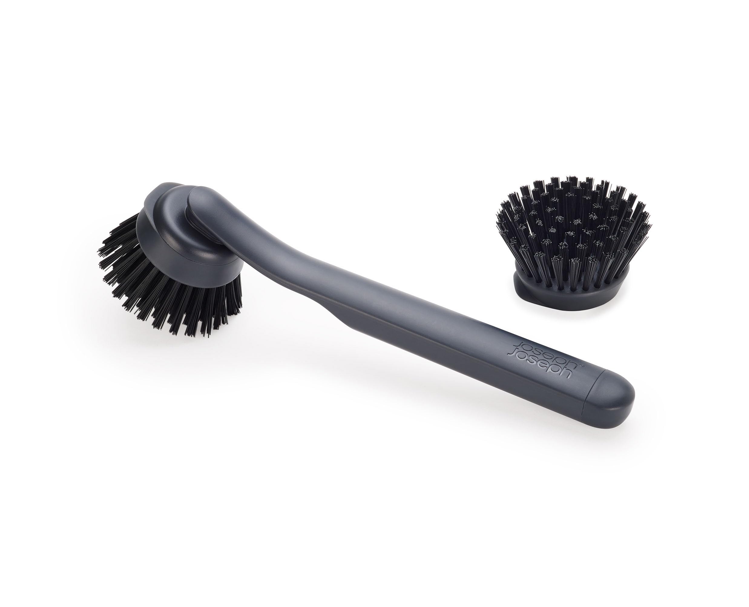 Joseph Joseph SinkTech Dish Brush with Replacement Head, Graphite