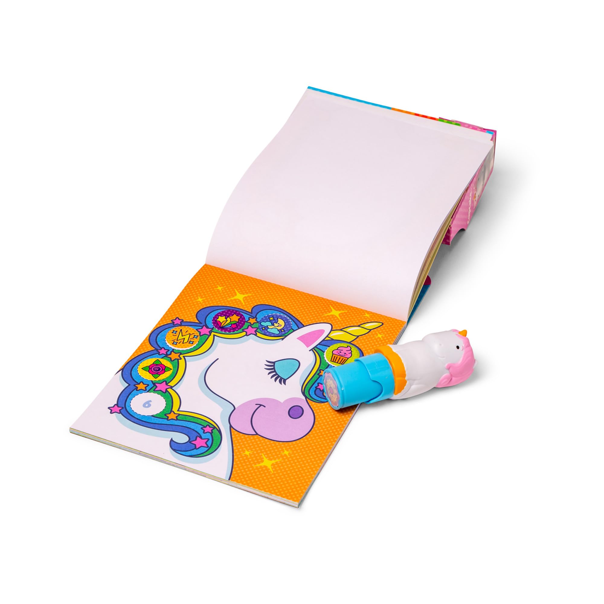 Melissa & Doug Sticker WOW! Unicorn Bundle with Stamper and 500 Stickers | Ages 3-7 4
