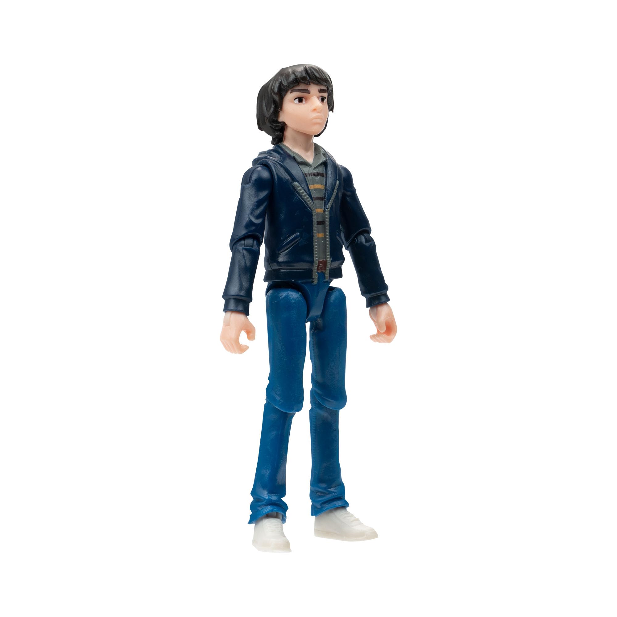 Jazwares Stranger Things: Tales from ‘85 Mike Wheeler Action Figure - 3.75-Inch Scale | 15 Points of Articulation | Includes Hockey Stick Accessory 4