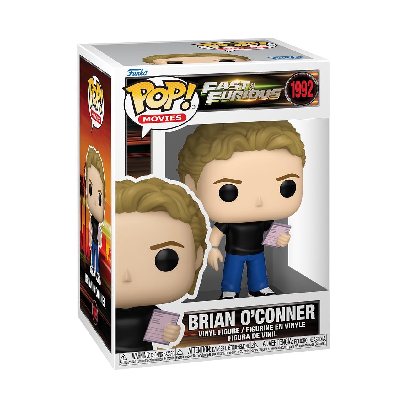 Funko POP! Movies: Brian O'Conner - Collectable Vinyl Figure | 3.75 in