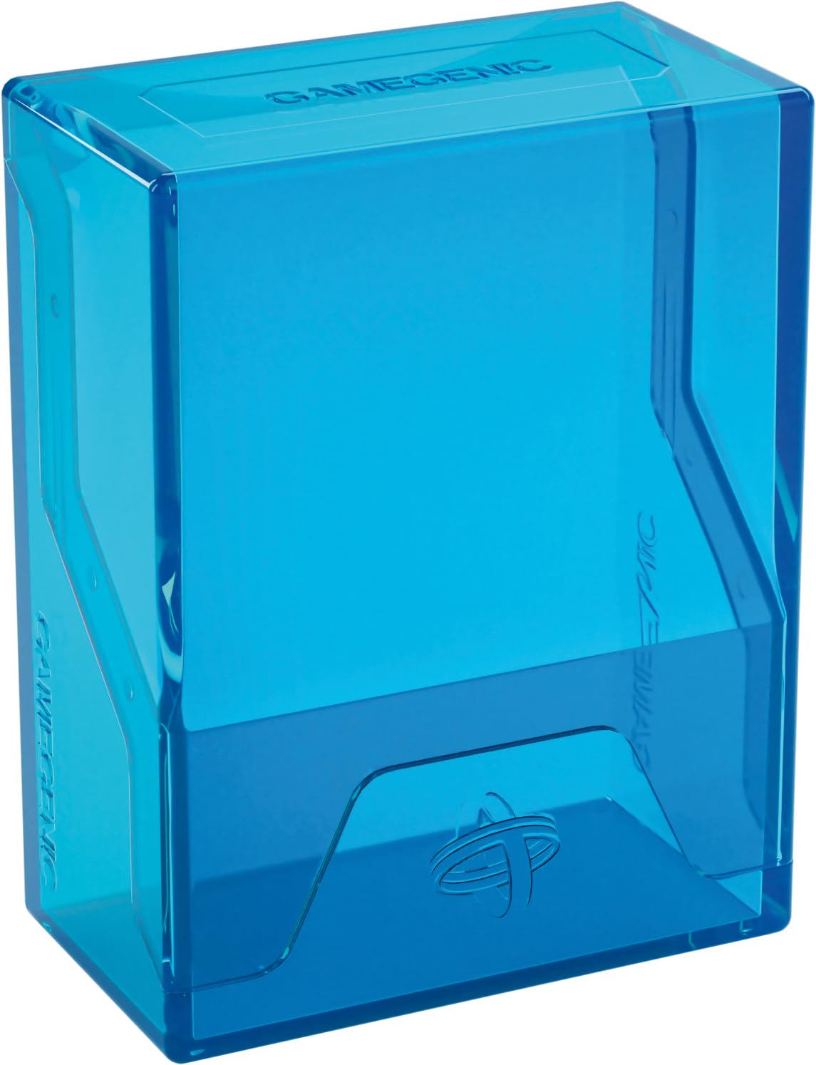 Gamegenic Bastion 50+ XL Card Box - Blue | Secure Closure | Fits Double-Sleeved Cards 1
