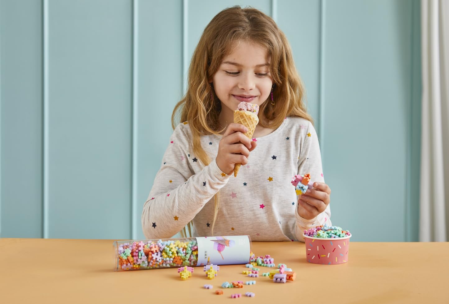 PLUS PLUS Building Blocks - 240 Piece Gelato Mix | Ages 5-12 | Made in Denmark 6