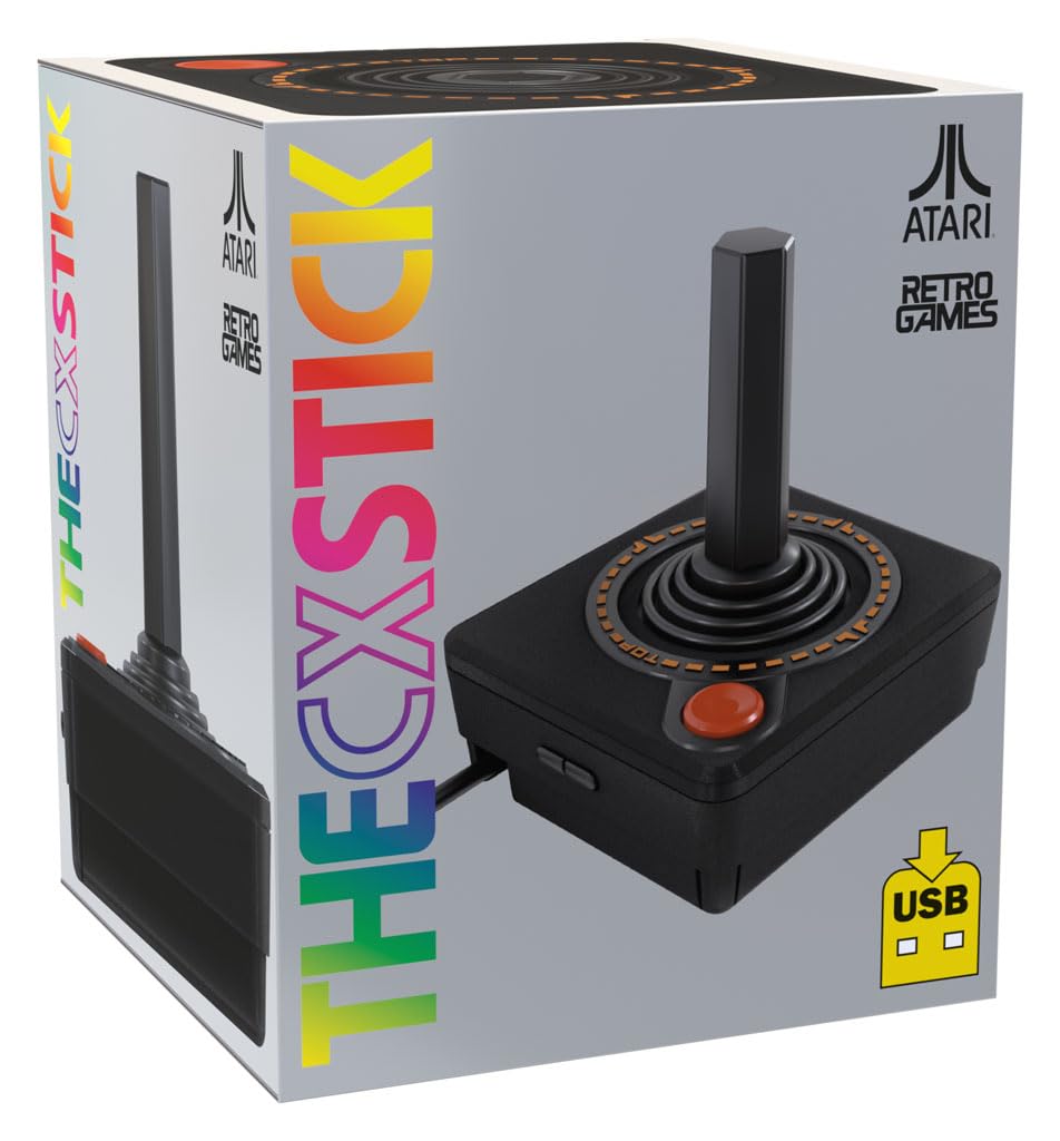 THECXSTICK - Retro Games Authentically Updated Atari CX40 USB Joystick