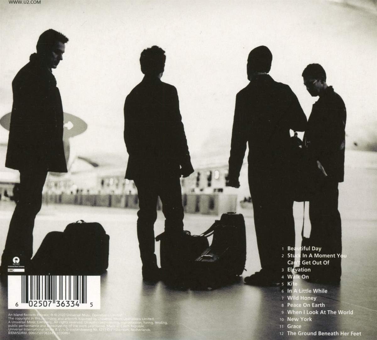 U2 - All That You Can't Leave Behind (20th Anniversary Remastered Edition) Audio CD 2