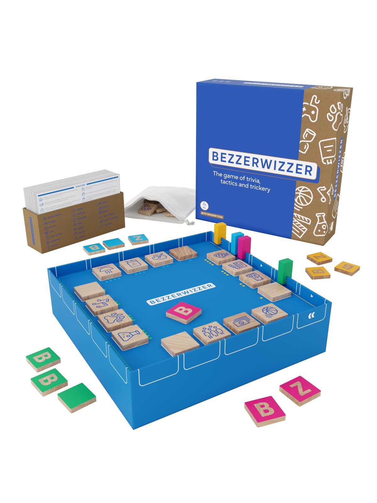 Asmodee Bezzerwizzer Trivia Party Game | Ages 15+ | 2+ Players 5