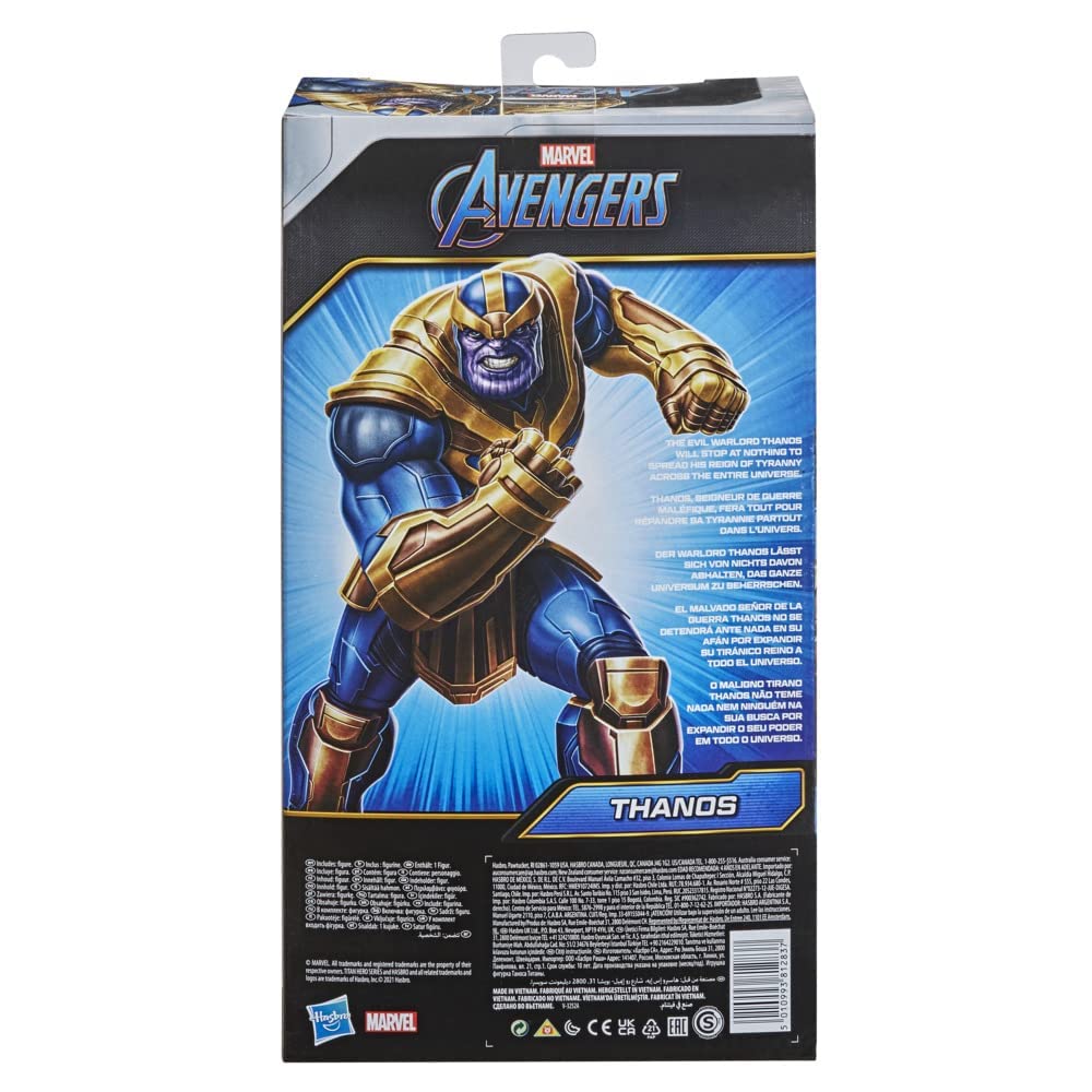 Hasbro Titan Hero Series Blast Gear Deluxe Thanos Action Figure - 30 cm, Ages 4+ 8