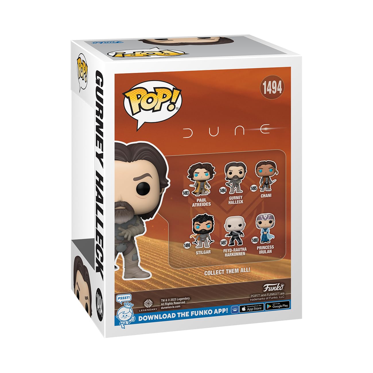 Funko Pop! Movies: Dune: Part II - Gurney Halleck Vinyl Figure 11