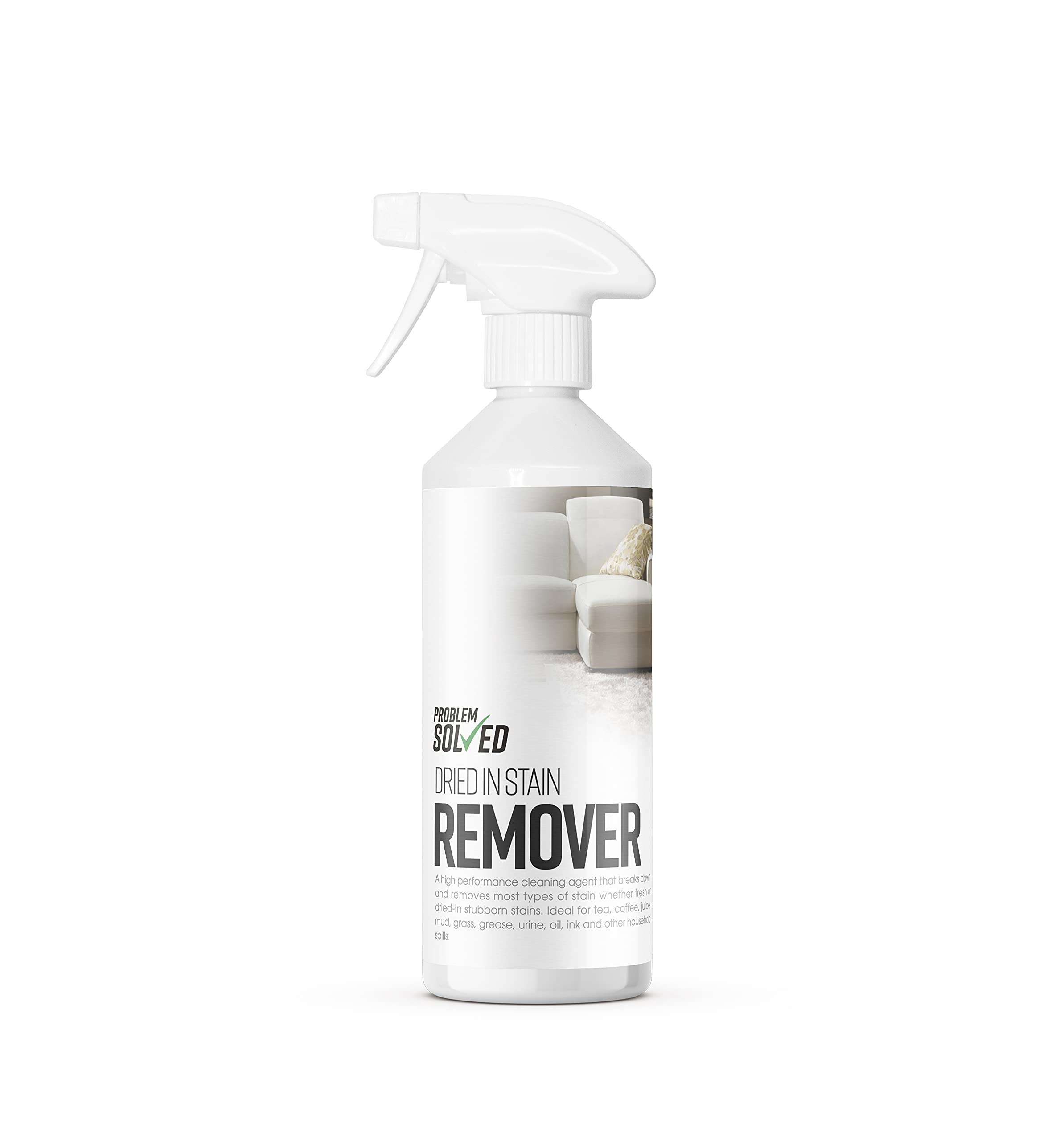 Problem Solved Dried-In Stain Remover Spray - 500ml | Gentle on Fabrics | Unscented