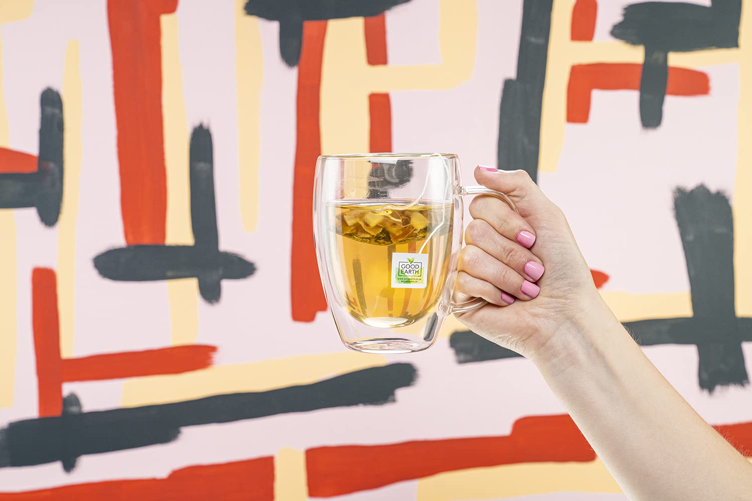 Good Earth Tea Co. Tropical Mango & Moringa Tea Bags - Refreshingly Natural 15