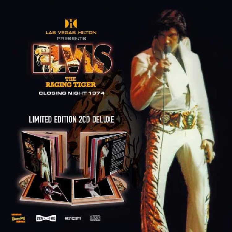 ELVIS PRESLEY - LAS VEGAS – ‘THE RAGING TIGER’ CLOSING NIGHT 1974 [2CD] 1