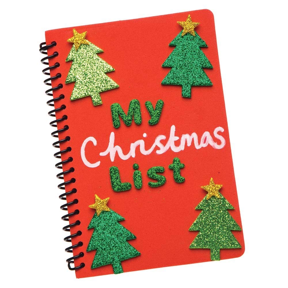 Baker Ross AR713 Glitter Tree Christmas Stickers - Festive Craft Supplies for Kids 2