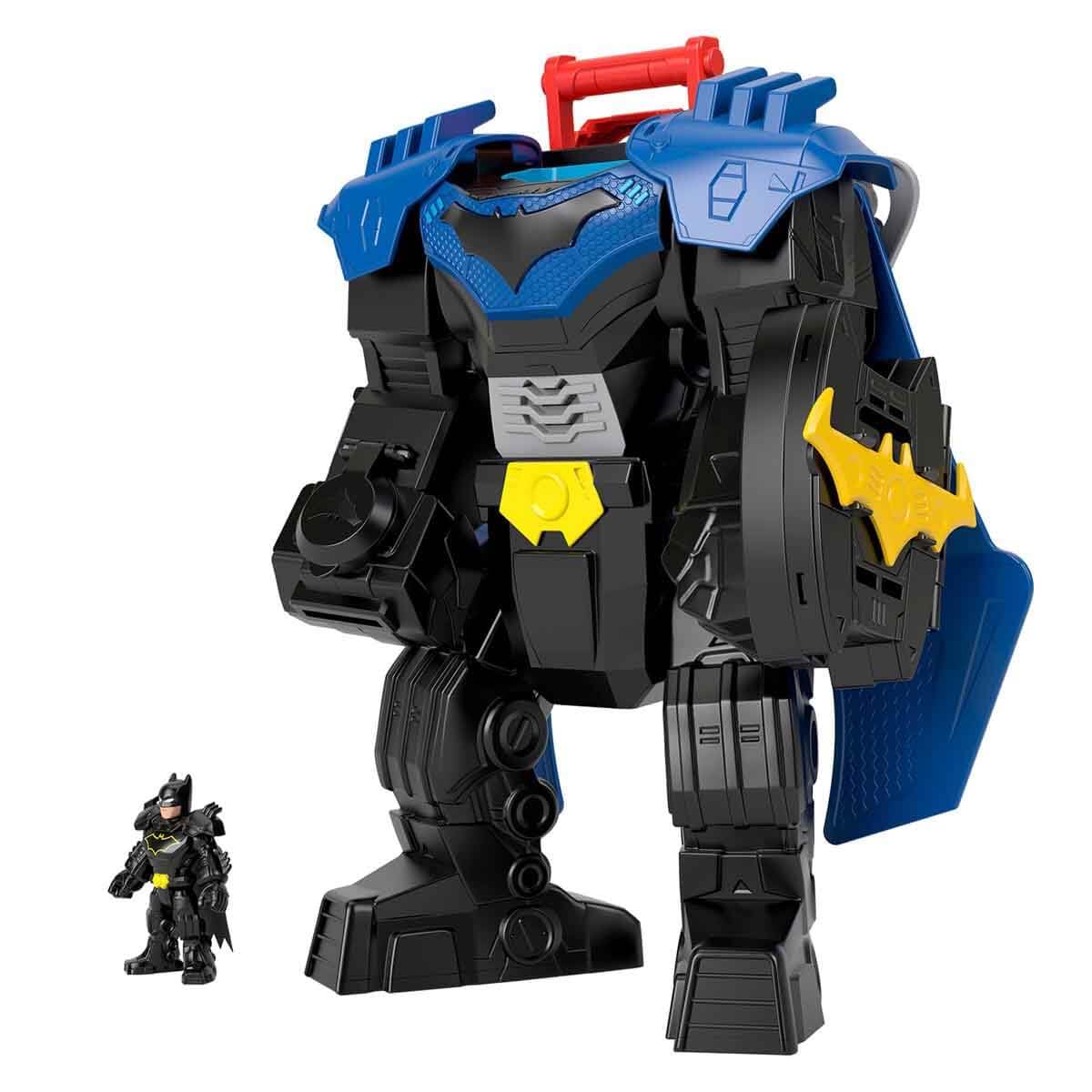 Fisher-Price Imaginext DC Super Friends Batman Flight Mech with Lights & Sounds - Action Figure Playset for Kids 3+