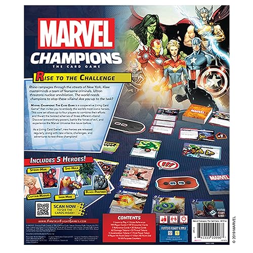 Fantasy Flight Games Marvel Champions: The Card Game Base Set 5