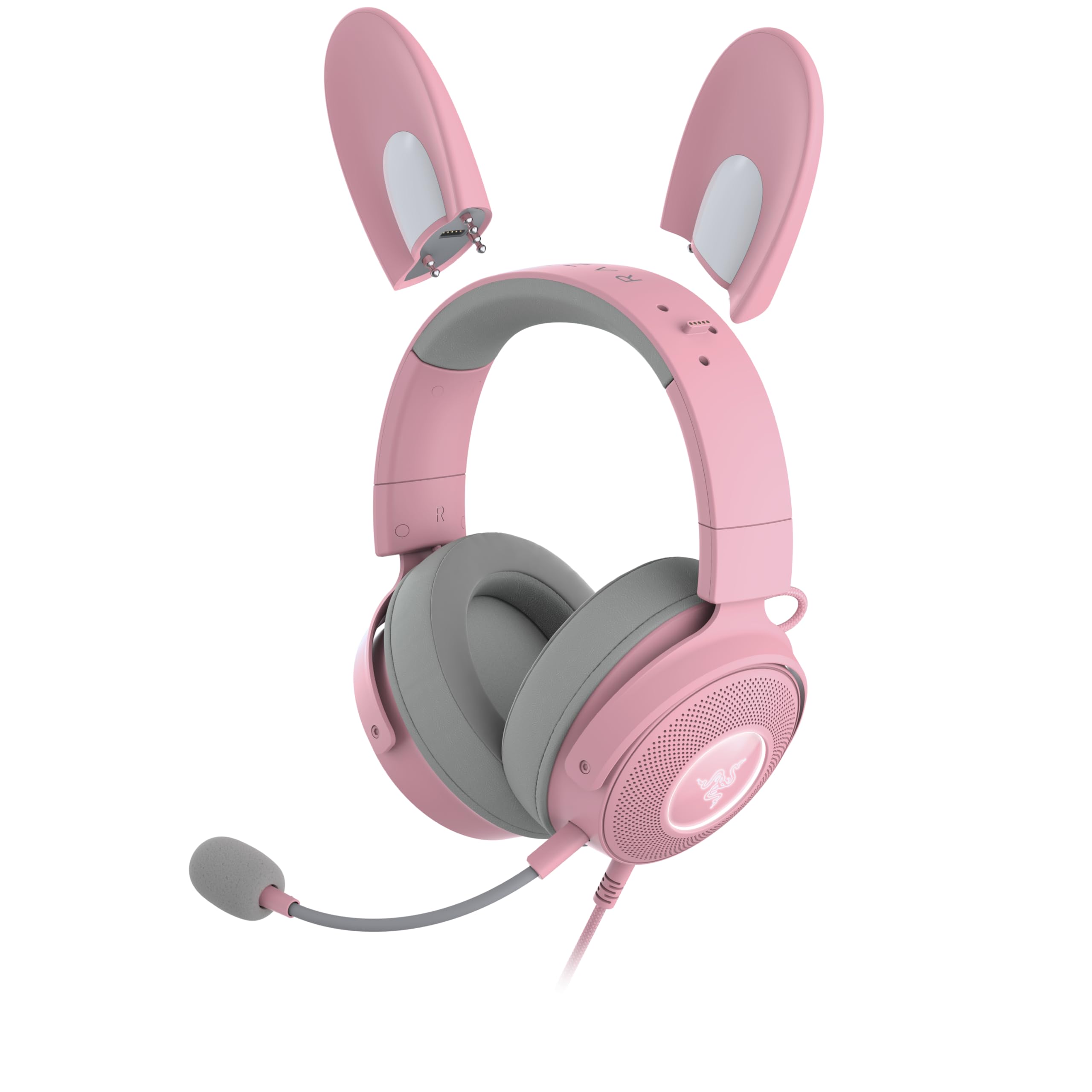 Razer Kraken Kitty Edition V2 Pro - Wired RGB Gaming Headset with Interchangeable Ears 16