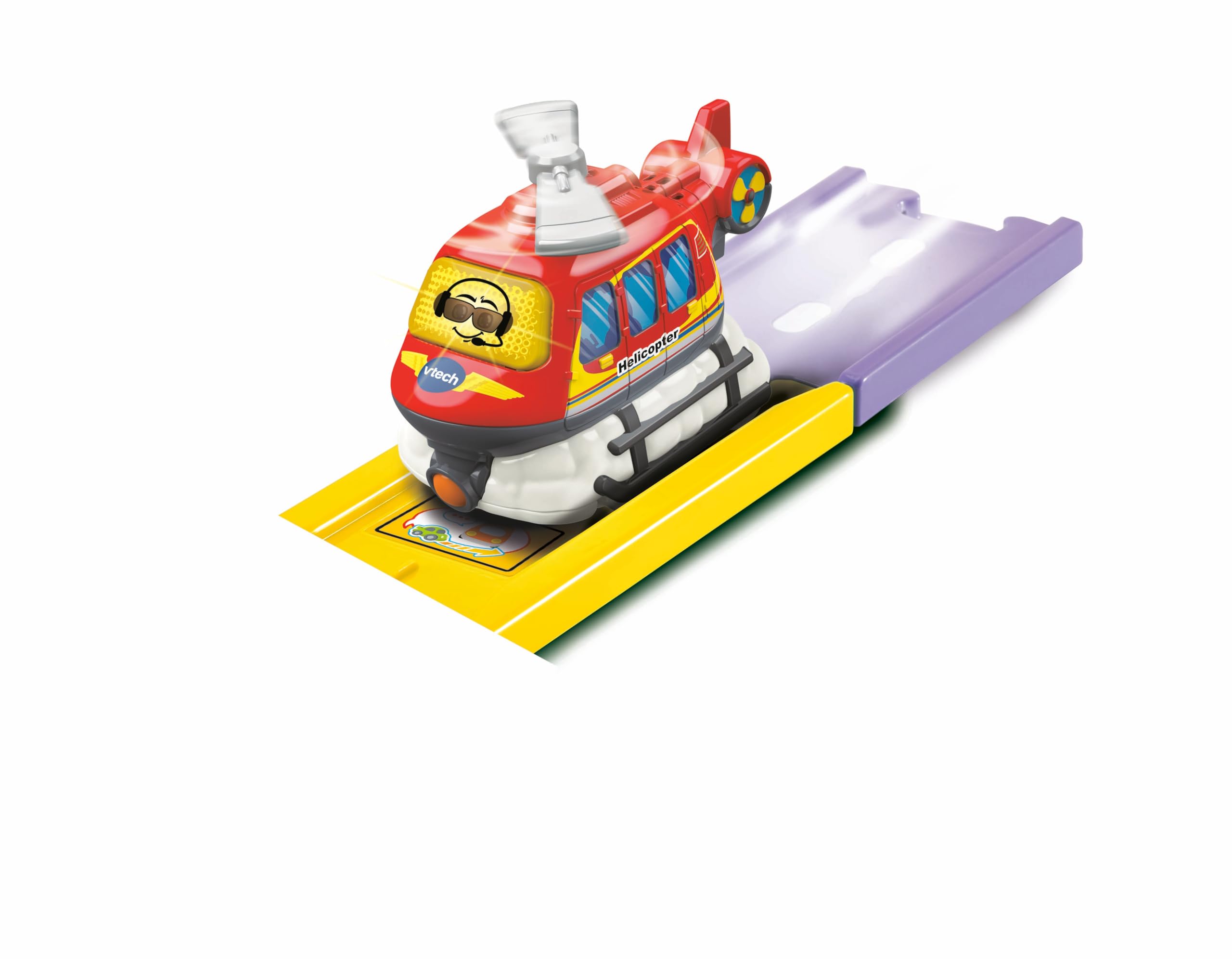 VTech Toot-Toot Drivers Helicopter - Interactive Musical Vehicle with Lights & Sounds for Toddlers 2