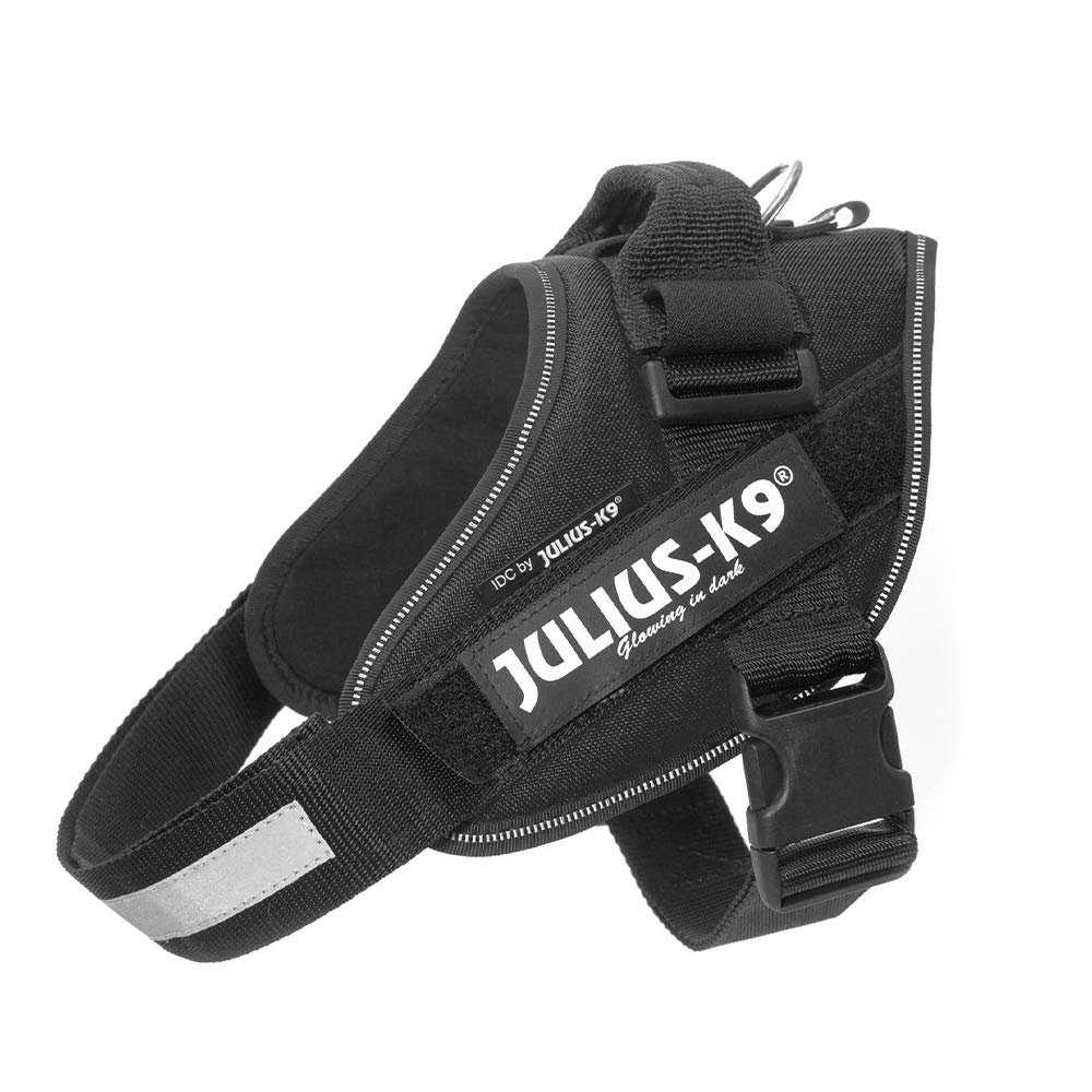 Julius-K9 IDC Powerharness - Vest Style Control Harness | Size L/1 (23-30 kg) | Black