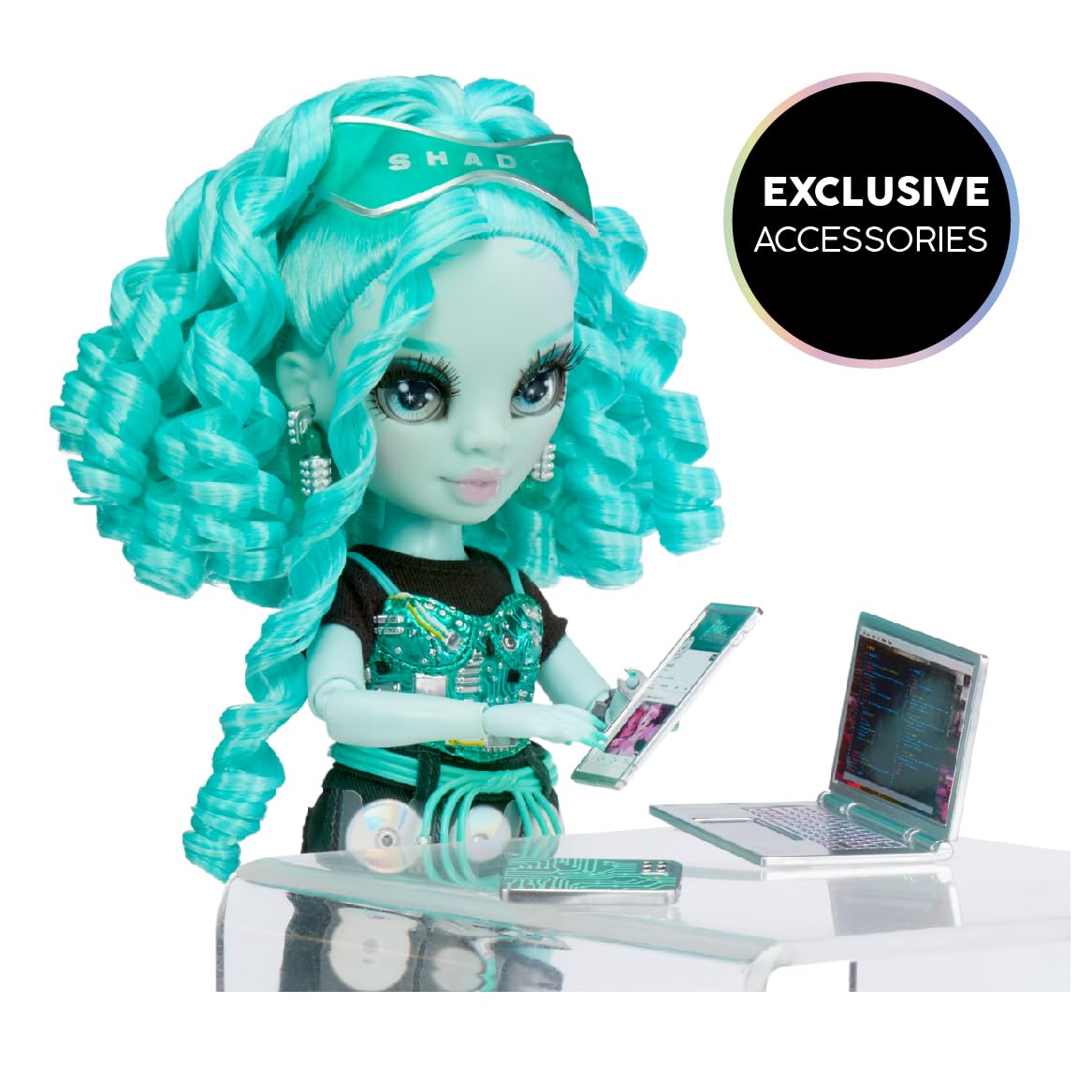 Rainbow High Shadow High Series 3 Berrie Skies Fashion Doll - 12 Inch, Green, Fully Articulated 5
