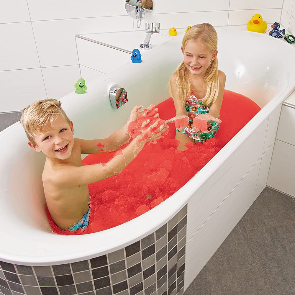 ZIMPLI Paw Patrol Gelli Baff Red with Floating 3D Bath Sticker 3