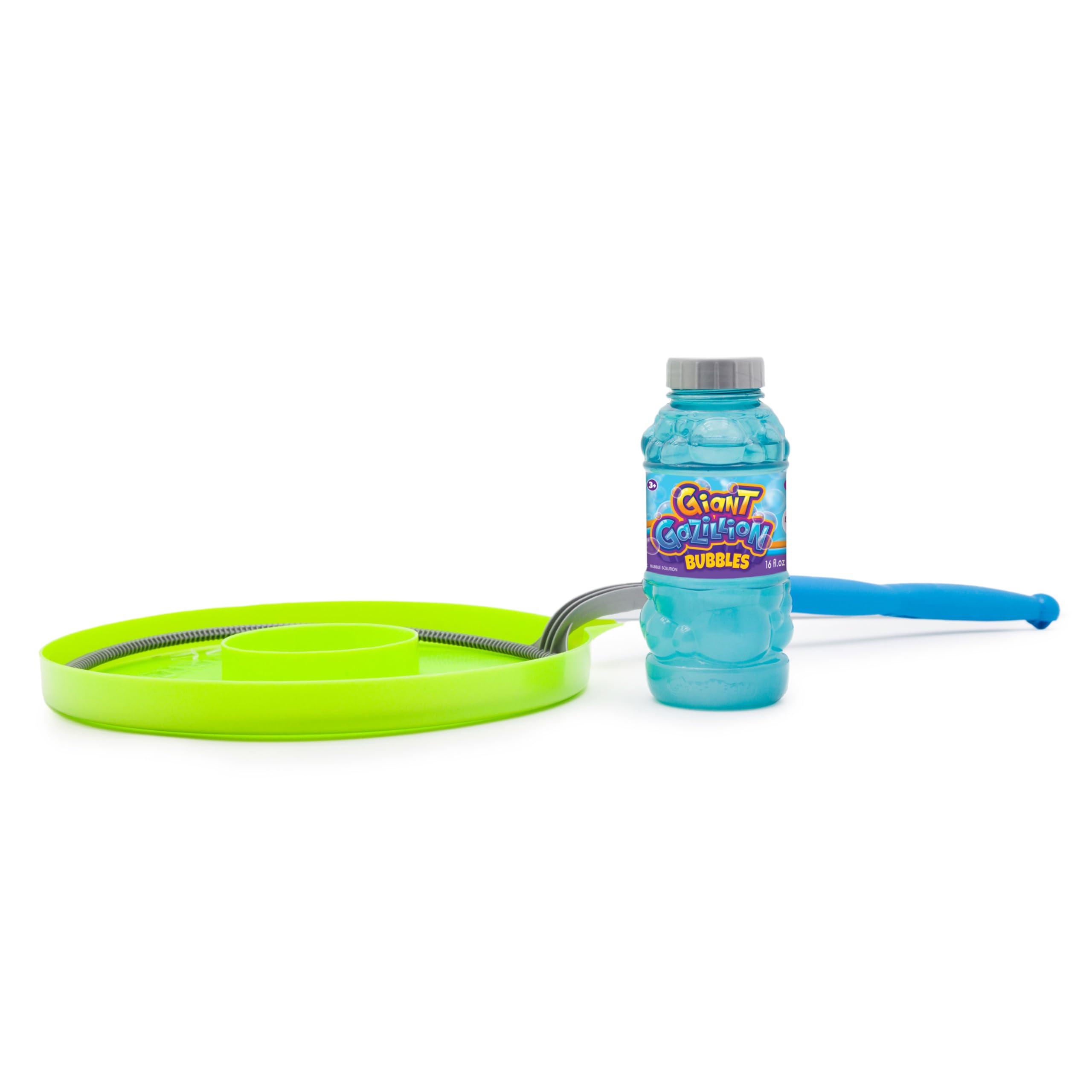 Gazillion Bubbles Incredibubble Wand Set - Giant Bubbles, Includes 475ml Solution, Multicolor