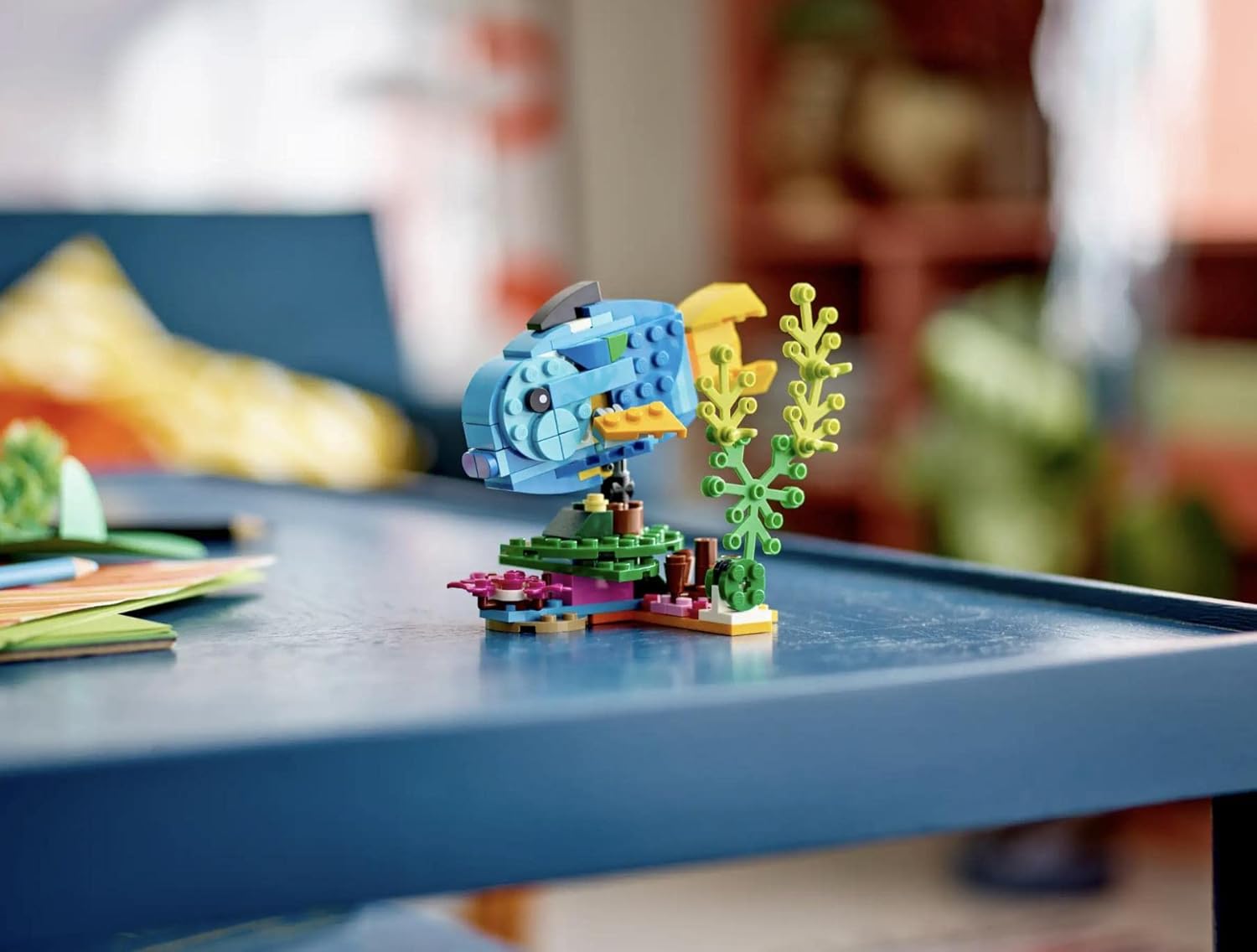 LEGO Creator 3 in 1 Exotic Parrot, Frog, and Fish Building Set - Ages 7+ 2