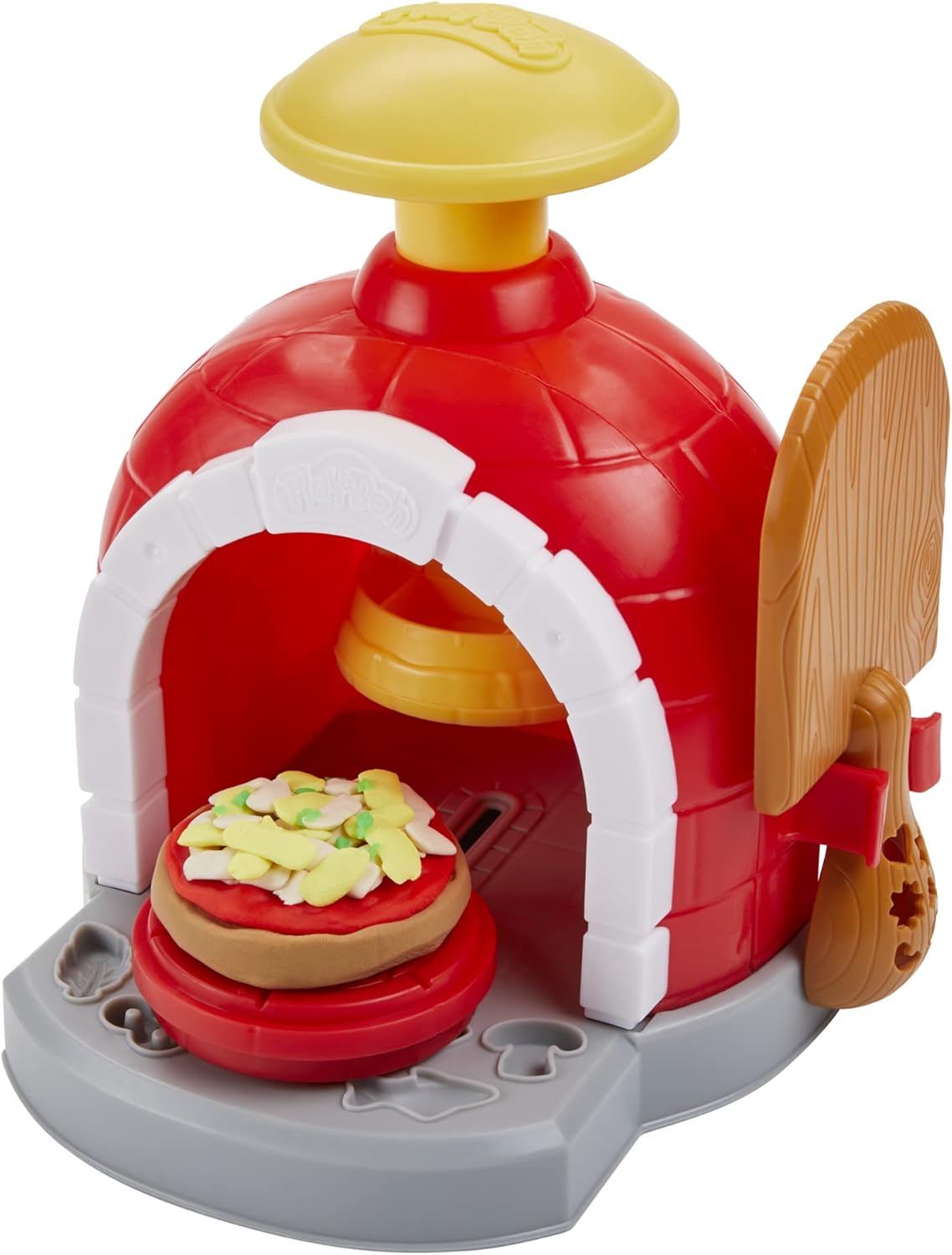 Play-Doh Kitchen Creations Pizza Oven Playset - 6 Colors & 8 Tools for Kids 3+ 2